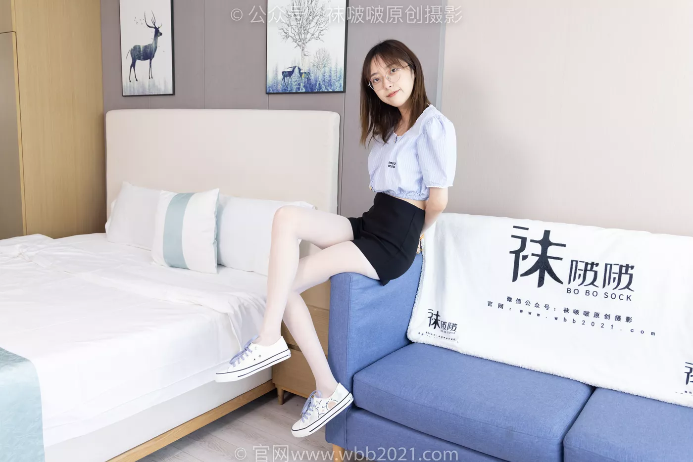 图片[10]-[BoBoSocks袜啵啵]NO.467 稚予-板鞋、白丝[150P] – 速更版-美库