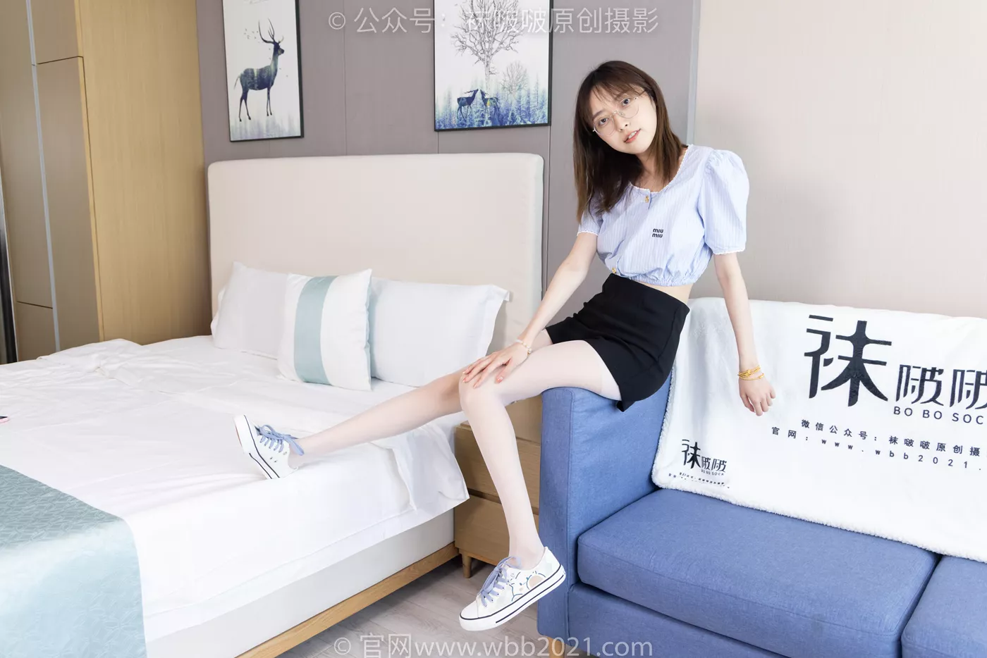 图片[11]-[BoBoSocks袜啵啵]NO.467 稚予-板鞋、白丝[150P] – 速更版-美库