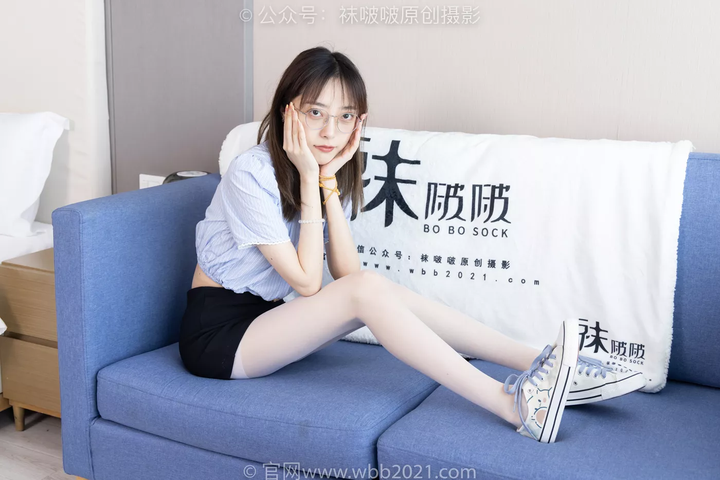 图片[37]-[BoBoSocks袜啵啵]NO.467 稚予-板鞋、白丝[150P] – 速更版-美库