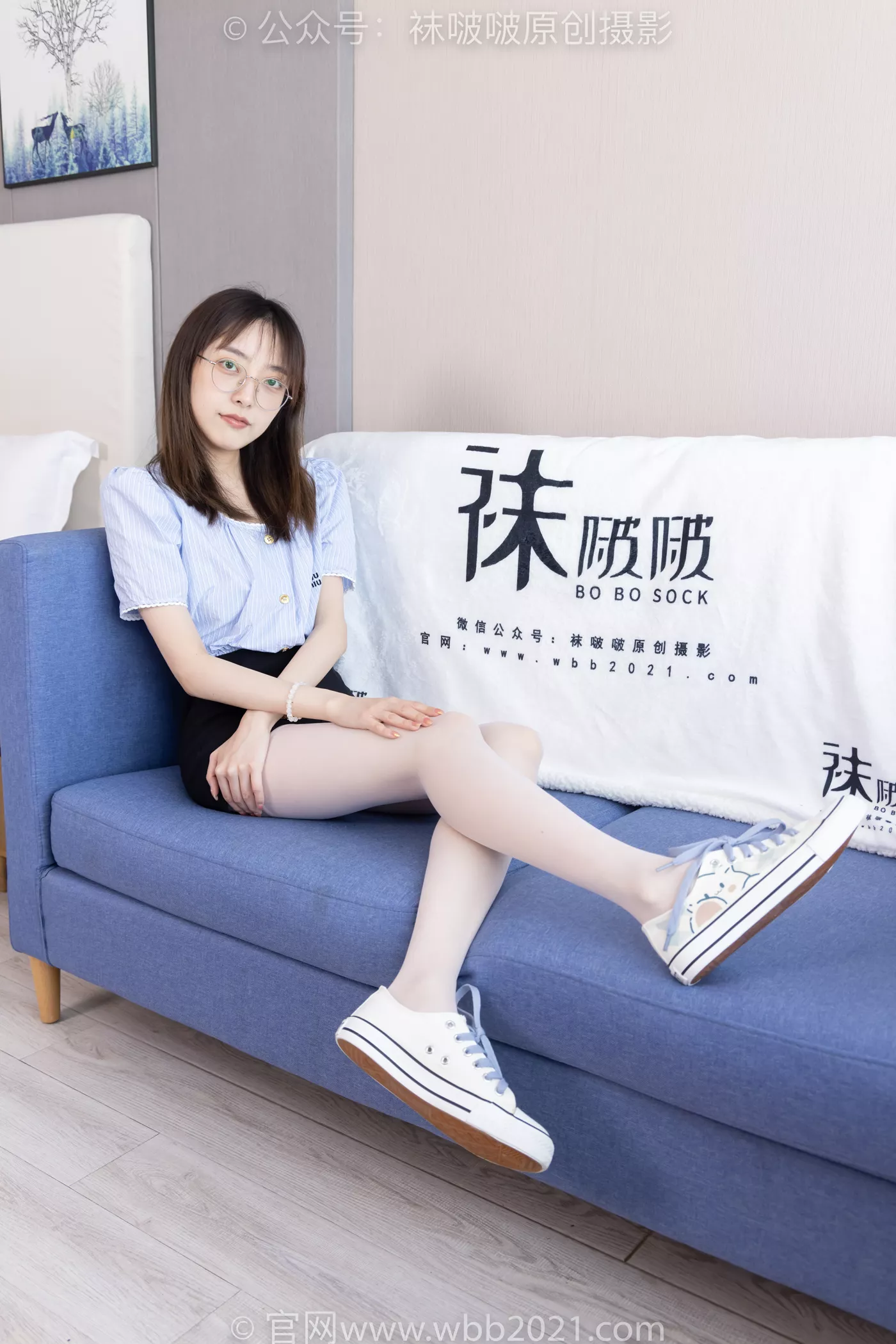 图片[52]-[BoBoSocks袜啵啵]NO.467 稚予-板鞋、白丝[150P] – 速更版-美库