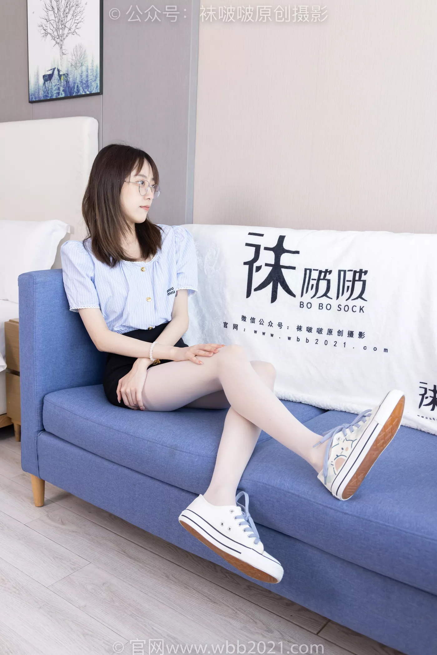 图片[53]-[BoBoSocks袜啵啵]NO.467 稚予-板鞋、白丝[150P] – 速更版-美库