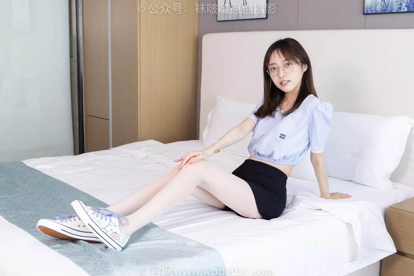 图片[54]-[BoBoSocks袜啵啵]NO.467 稚予-板鞋、白丝[150P] – 速更版-美库