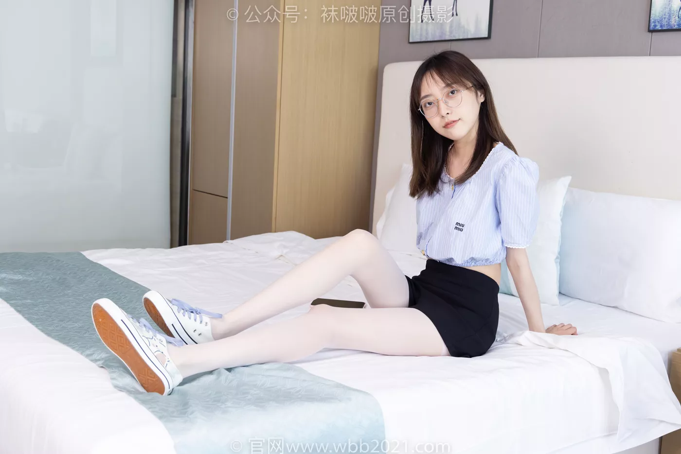 图片[57]-[BoBoSocks袜啵啵]NO.467 稚予-板鞋、白丝[150P] – 速更版-美库