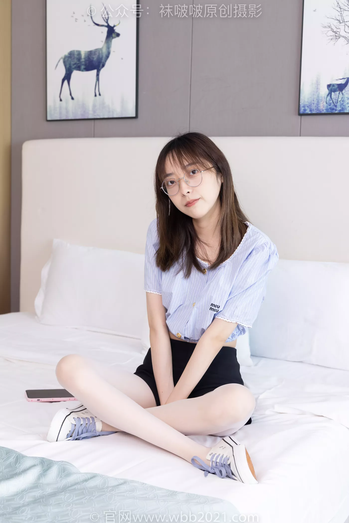 图片[65]-[BoBoSocks袜啵啵]NO.467 稚予-板鞋、白丝[150P] – 速更版-美库