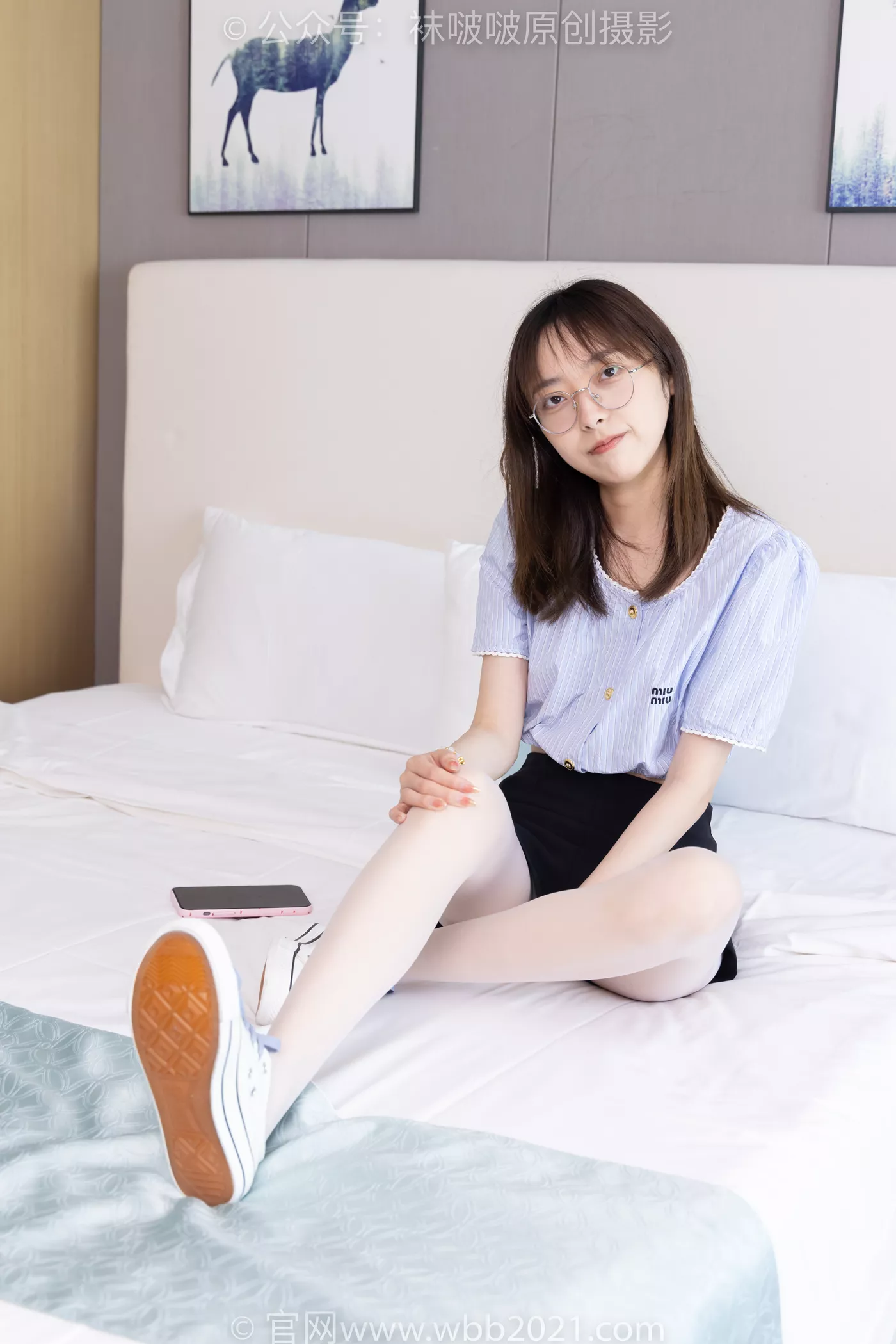 图片[71]-[BoBoSocks袜啵啵]NO.467 稚予-板鞋、白丝[150P] – 速更版-美库