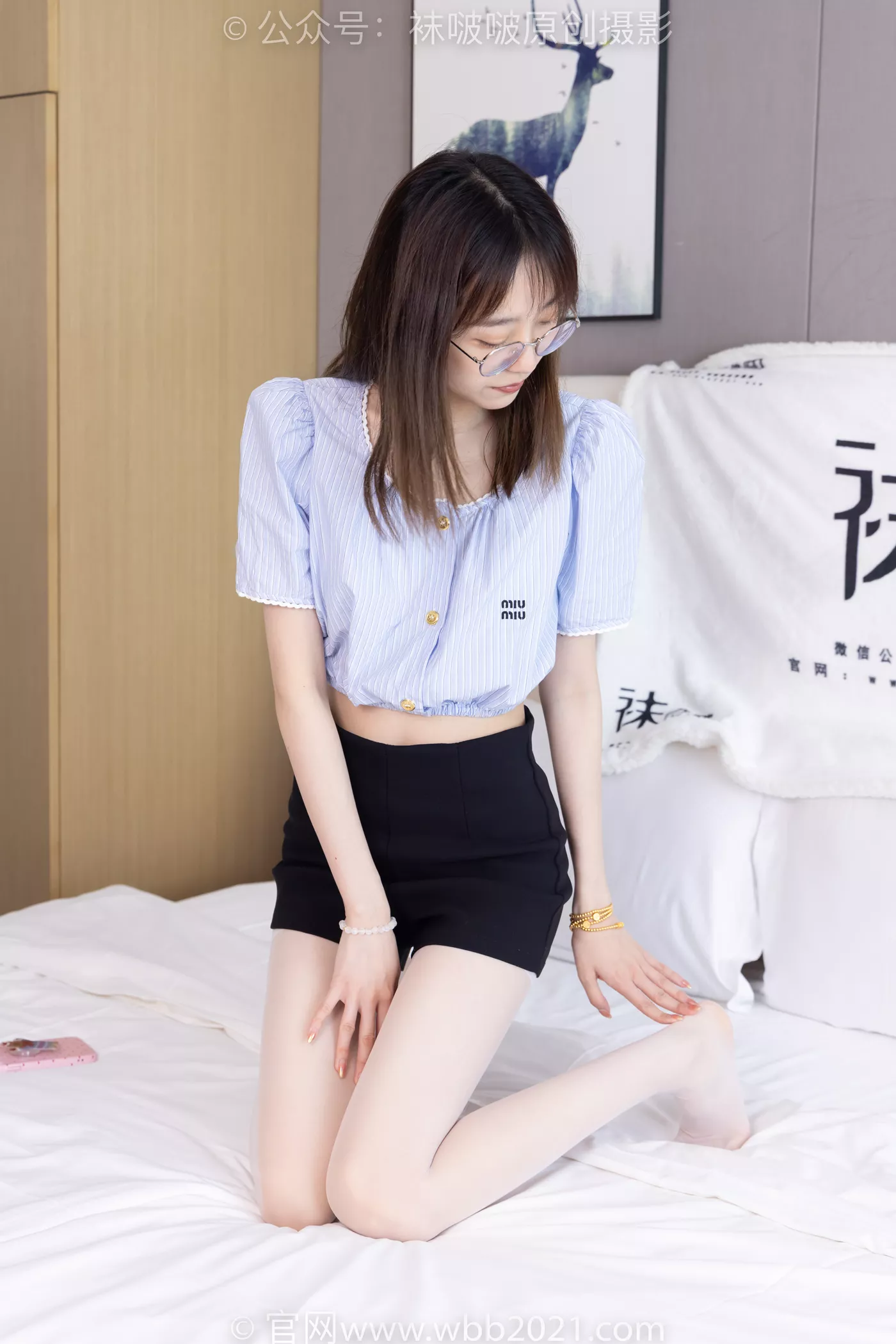 图片[112]-[BoBoSocks袜啵啵]NO.467 稚予-板鞋、白丝[150P] – 速更版-美库