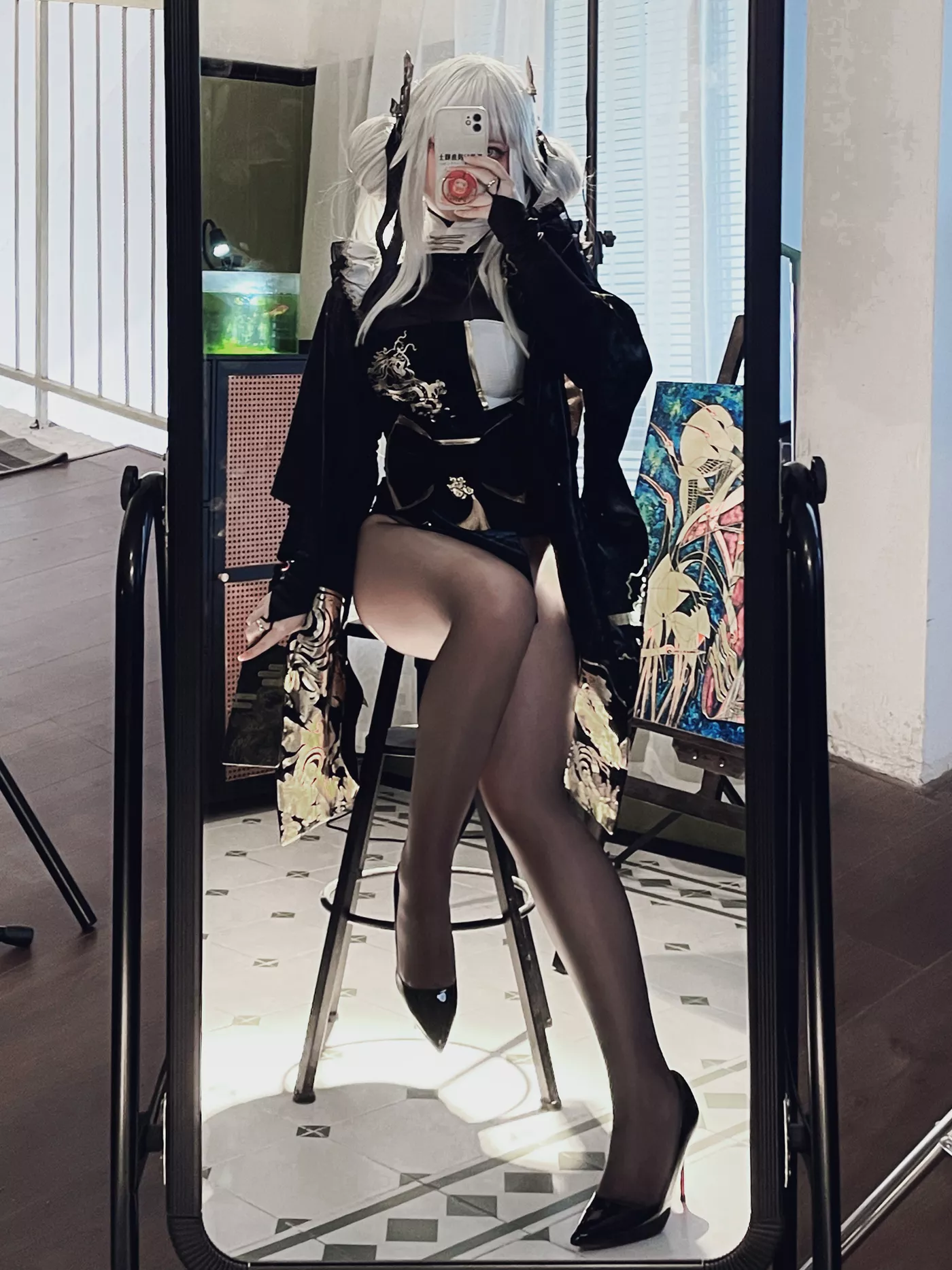 图片[33]-半半子 – NIKKE 布兰儿[33P] – 速更版-美库