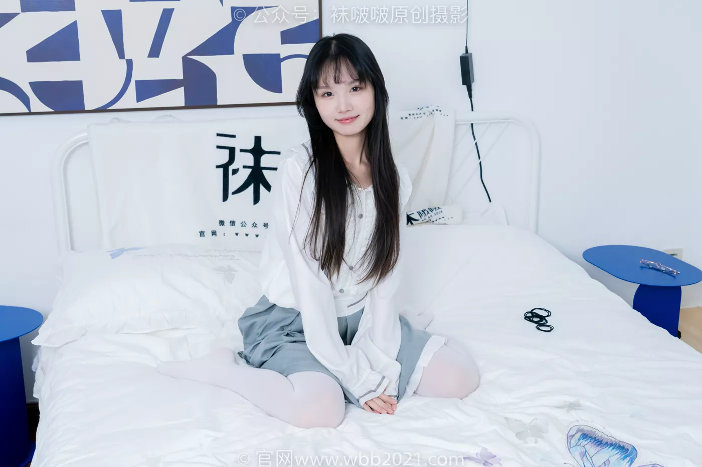 图片[50]-[BoBoSocks袜啵啵]NO.468 甜甜圈-高跟凉鞋、厚白丝、裸足、丝袜和裸足踩蓝莓剧情[150P] – 速更版-美库