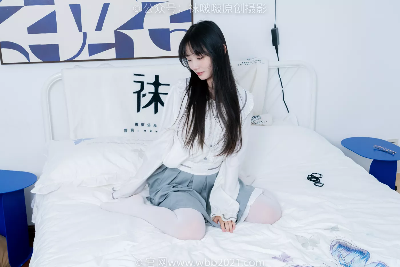 图片[51]-[BoBoSocks袜啵啵]NO.468 甜甜圈-高跟凉鞋、厚白丝、裸足、丝袜和裸足踩蓝莓剧情[150P] – 速更版-美库