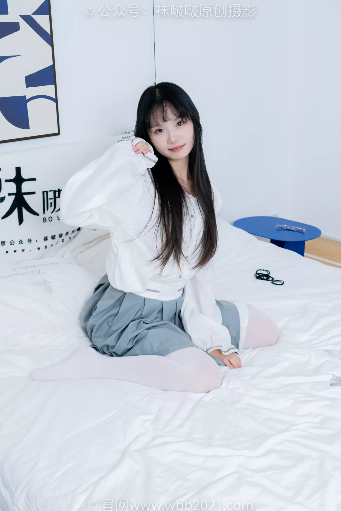 图片[52]-[BoBoSocks袜啵啵]NO.468 甜甜圈-高跟凉鞋、厚白丝、裸足、丝袜和裸足踩蓝莓剧情[150P] – 速更版-美库