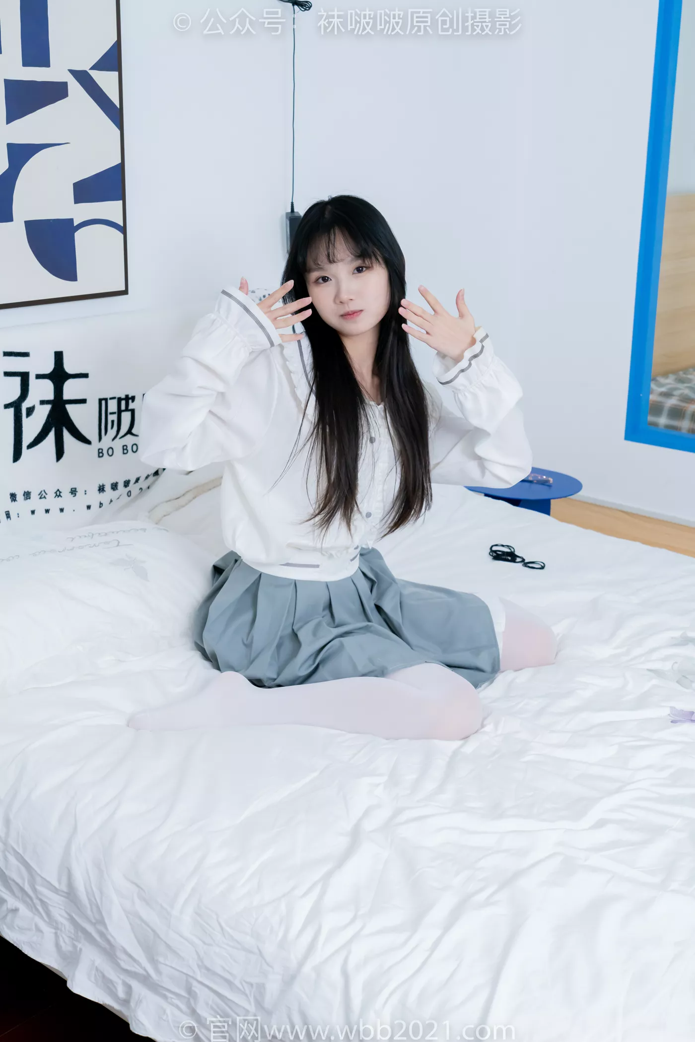 图片[53]-[BoBoSocks袜啵啵]NO.468 甜甜圈-高跟凉鞋、厚白丝、裸足、丝袜和裸足踩蓝莓剧情[150P] – 速更版-美库