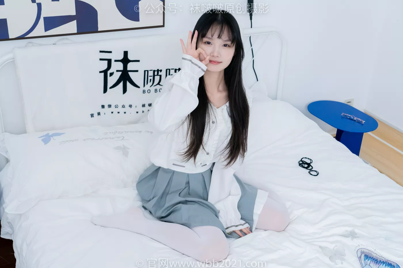 图片[54]-[BoBoSocks袜啵啵]NO.468 甜甜圈-高跟凉鞋、厚白丝、裸足、丝袜和裸足踩蓝莓剧情[150P] – 速更版-美库