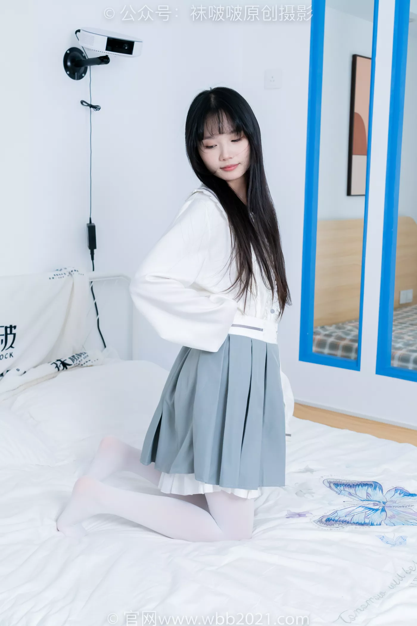 图片[63]-[BoBoSocks袜啵啵]NO.468 甜甜圈-高跟凉鞋、厚白丝、裸足、丝袜和裸足踩蓝莓剧情[150P] – 速更版-美库