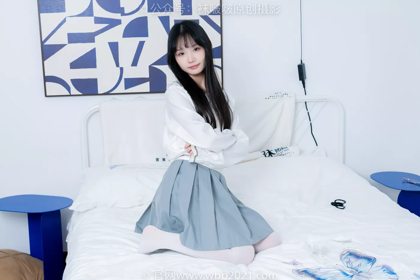 图片[66]-[BoBoSocks袜啵啵]NO.468 甜甜圈-高跟凉鞋、厚白丝、裸足、丝袜和裸足踩蓝莓剧情[150P] – 速更版-美库