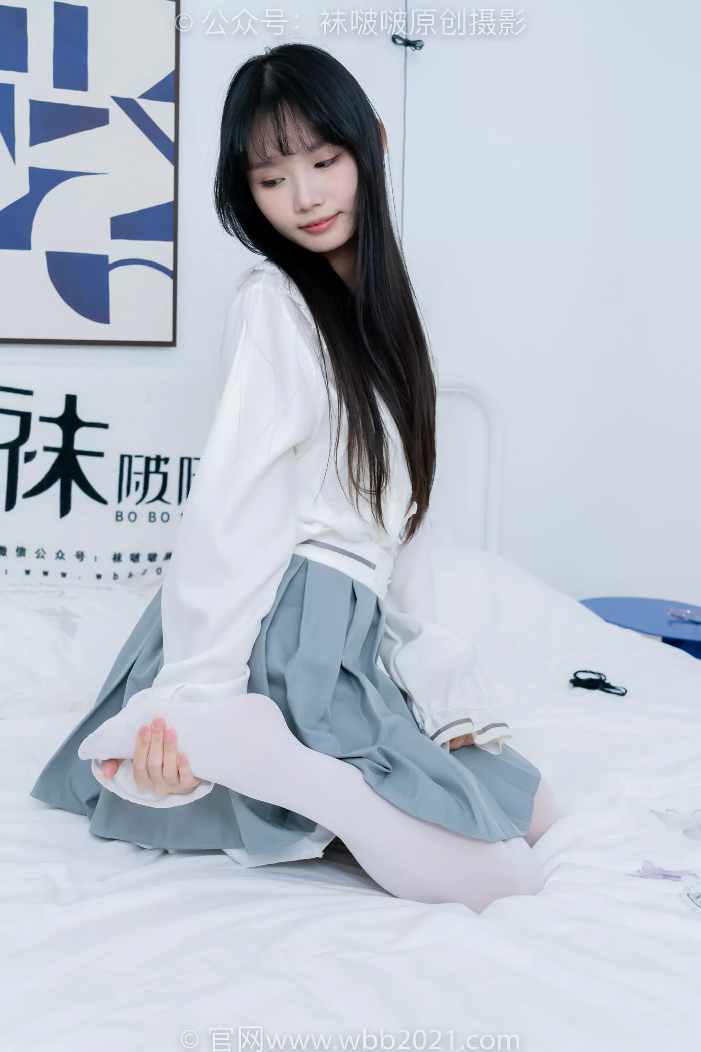 图片[67]-[BoBoSocks袜啵啵]NO.468 甜甜圈-高跟凉鞋、厚白丝、裸足、丝袜和裸足踩蓝莓剧情[150P] – 速更版-美库