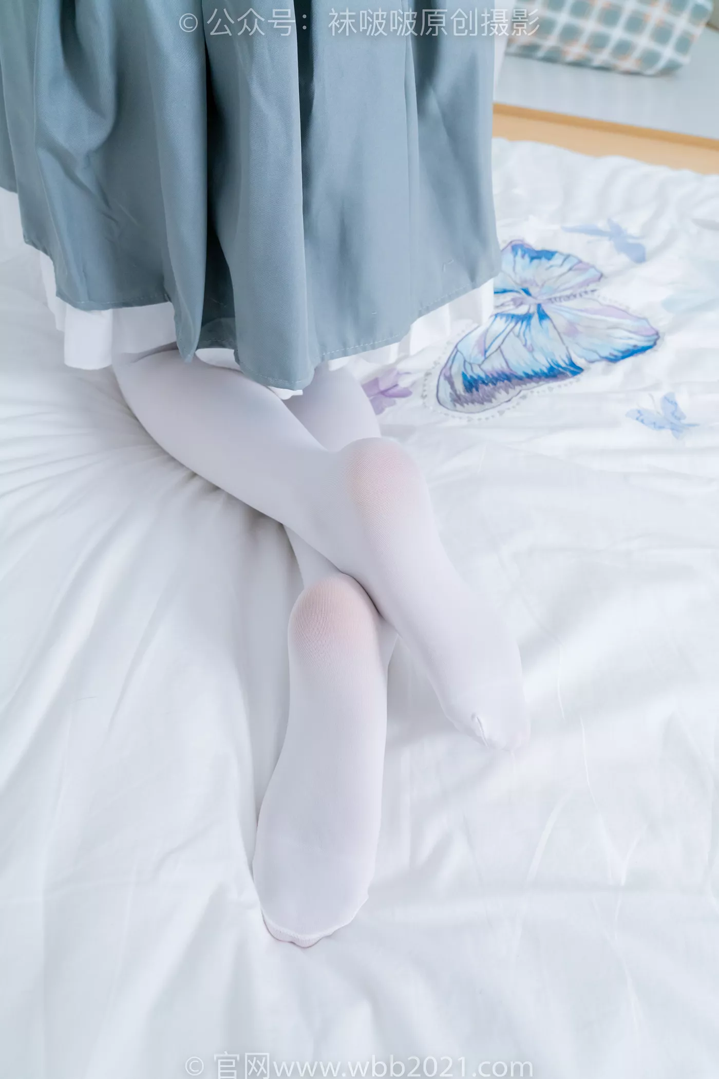 图片[69]-[BoBoSocks袜啵啵]NO.468 甜甜圈-高跟凉鞋、厚白丝、裸足、丝袜和裸足踩蓝莓剧情[150P] – 速更版-美库