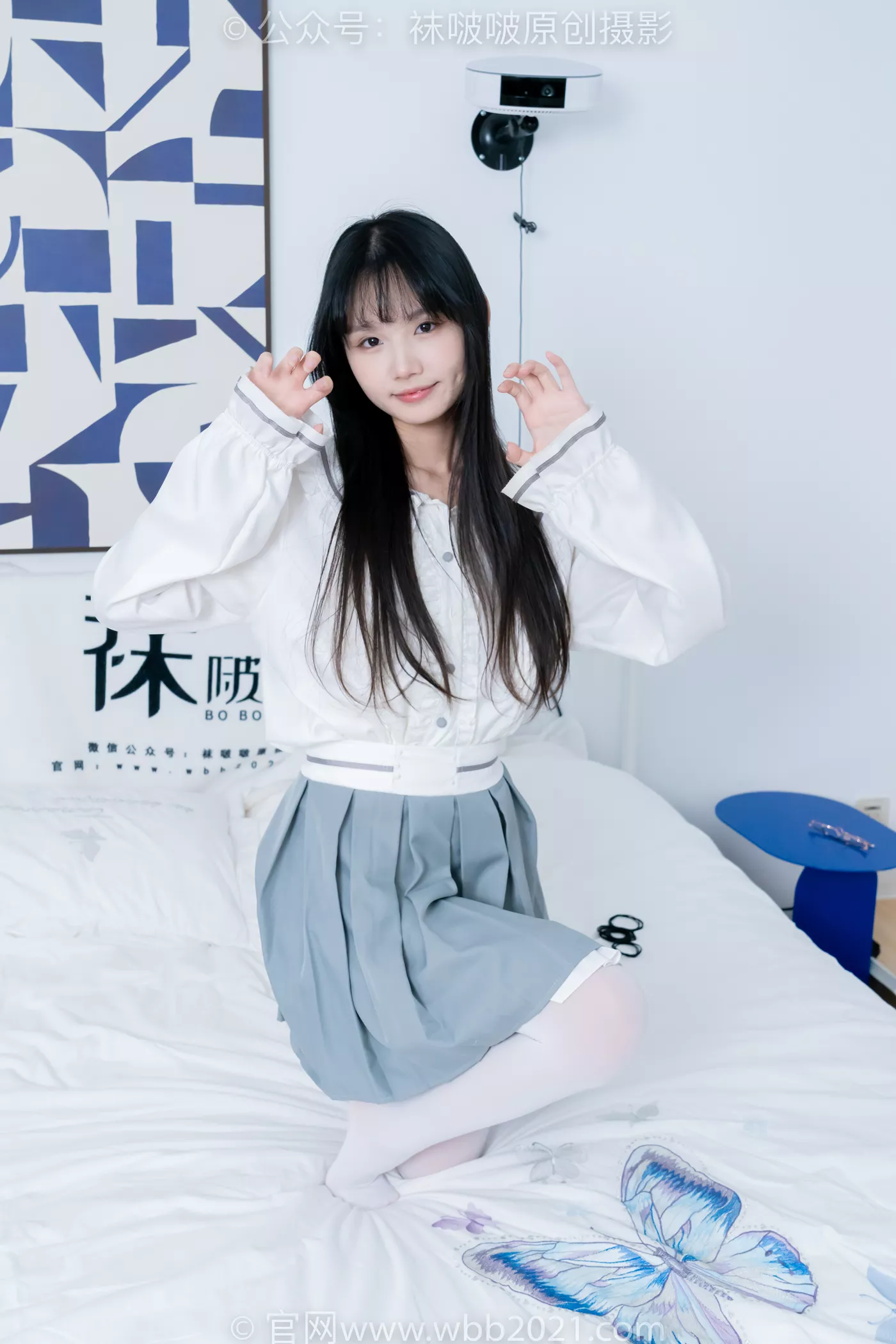 图片[74]-[BoBoSocks袜啵啵]NO.468 甜甜圈-高跟凉鞋、厚白丝、裸足、丝袜和裸足踩蓝莓剧情[150P] – 速更版-美库