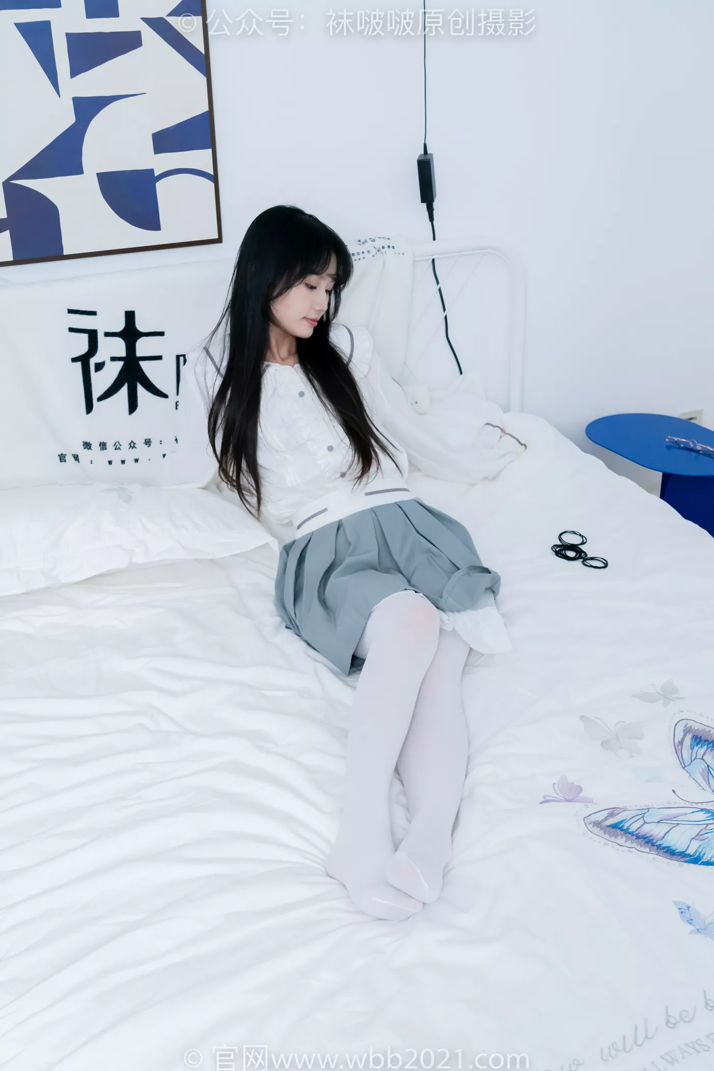 图片[77]-[BoBoSocks袜啵啵]NO.468 甜甜圈-高跟凉鞋、厚白丝、裸足、丝袜和裸足踩蓝莓剧情[150P] – 速更版-美库