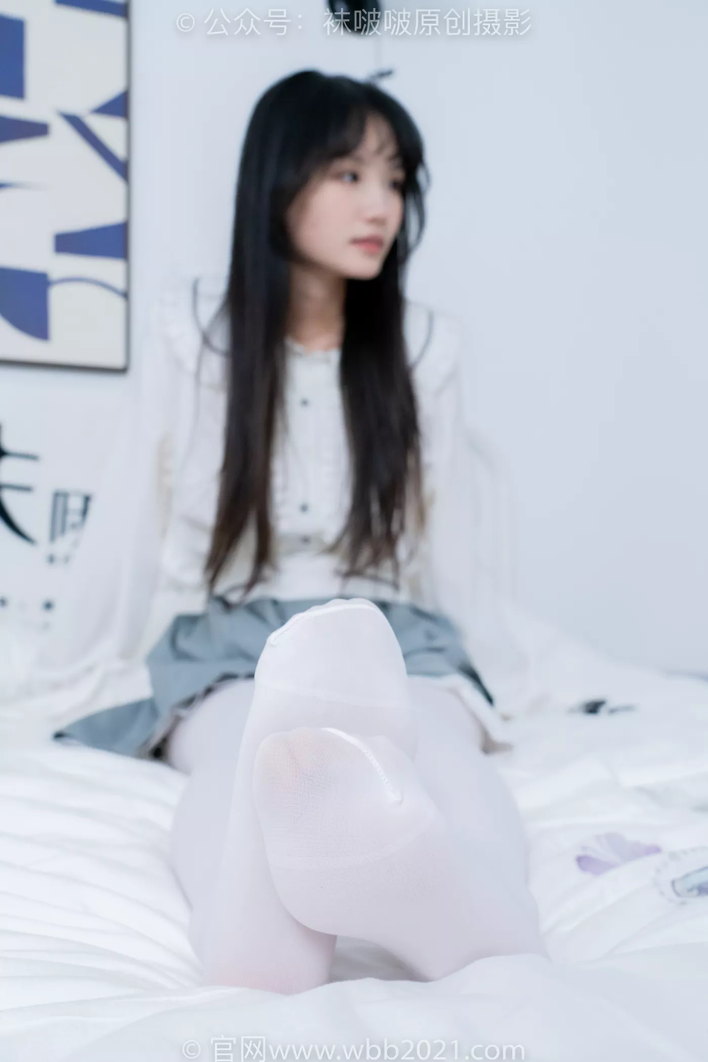 图片[79]-[BoBoSocks袜啵啵]NO.468 甜甜圈-高跟凉鞋、厚白丝、裸足、丝袜和裸足踩蓝莓剧情[150P] – 速更版-美库