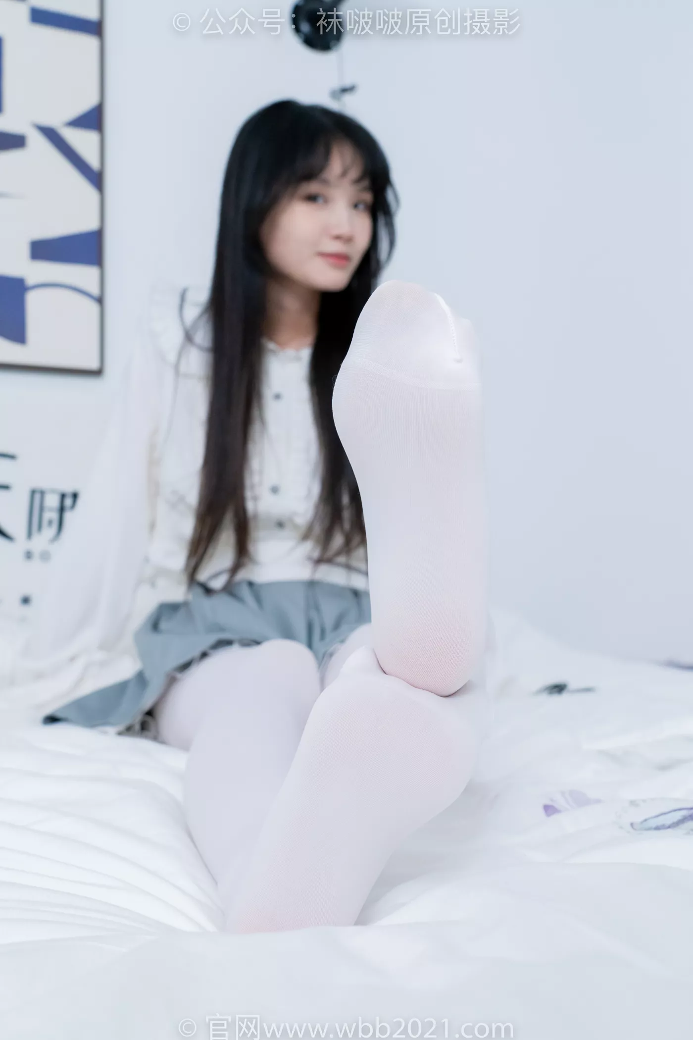 图片[80]-[BoBoSocks袜啵啵]NO.468 甜甜圈-高跟凉鞋、厚白丝、裸足、丝袜和裸足踩蓝莓剧情[150P] – 速更版-美库