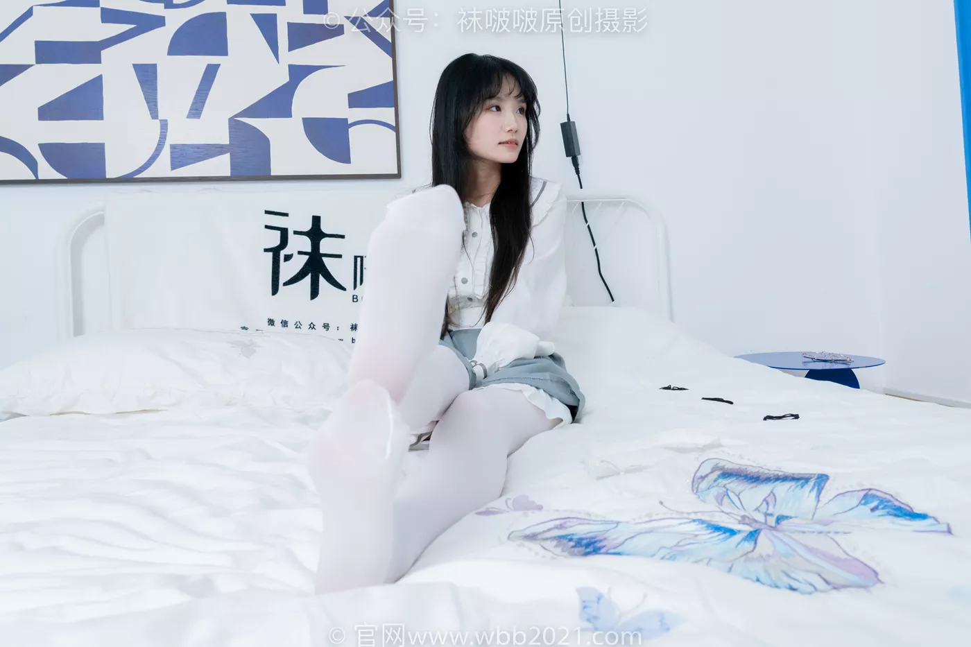 图片[81]-[BoBoSocks袜啵啵]NO.468 甜甜圈-高跟凉鞋、厚白丝、裸足、丝袜和裸足踩蓝莓剧情[150P] – 速更版-美库