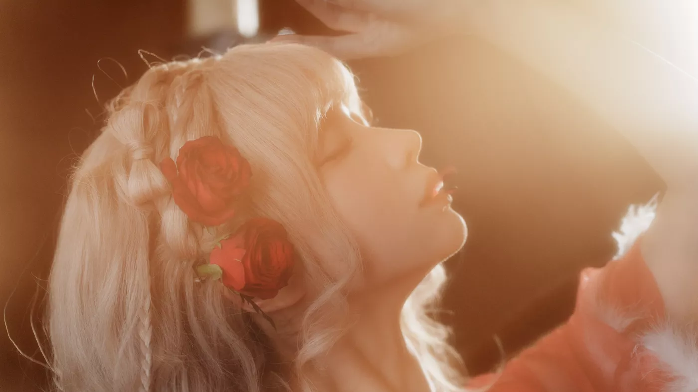 图片[15]-蠢沫沫  – 黑红纱裙[39P] – 速更版-美库