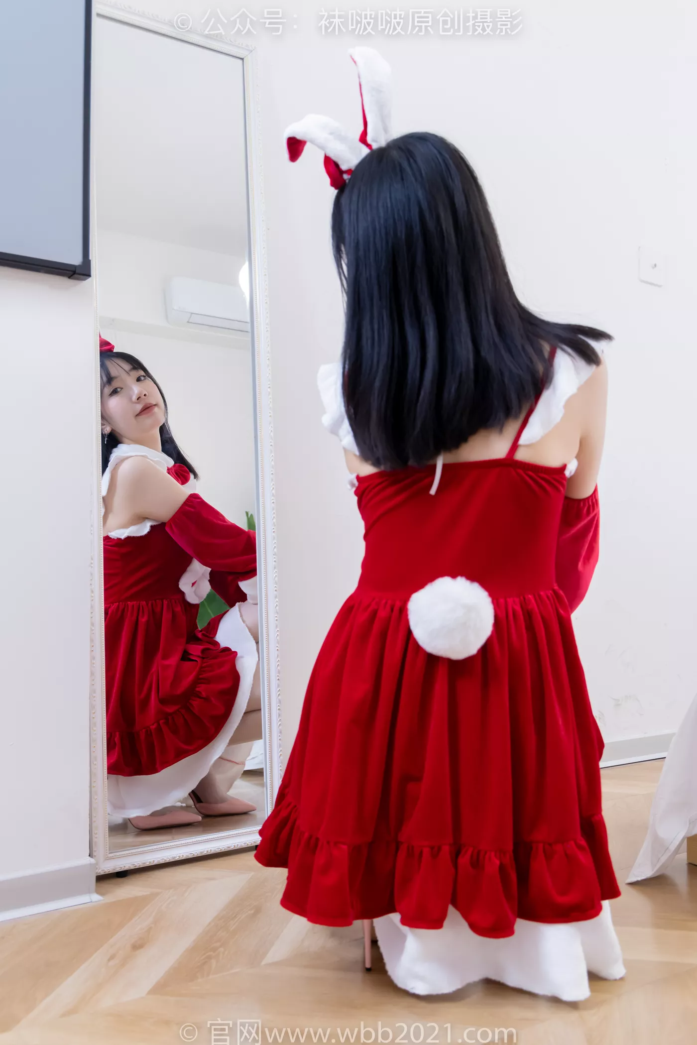 图片[61]-[BoBoSocks袜啵啵]NO.469 小甜豆-高跟鞋、油亮白丝、油亮肉丝、油亮黑丝、小甜豆手写祝福圣诞牌剧情[100P] – 速更版-美库