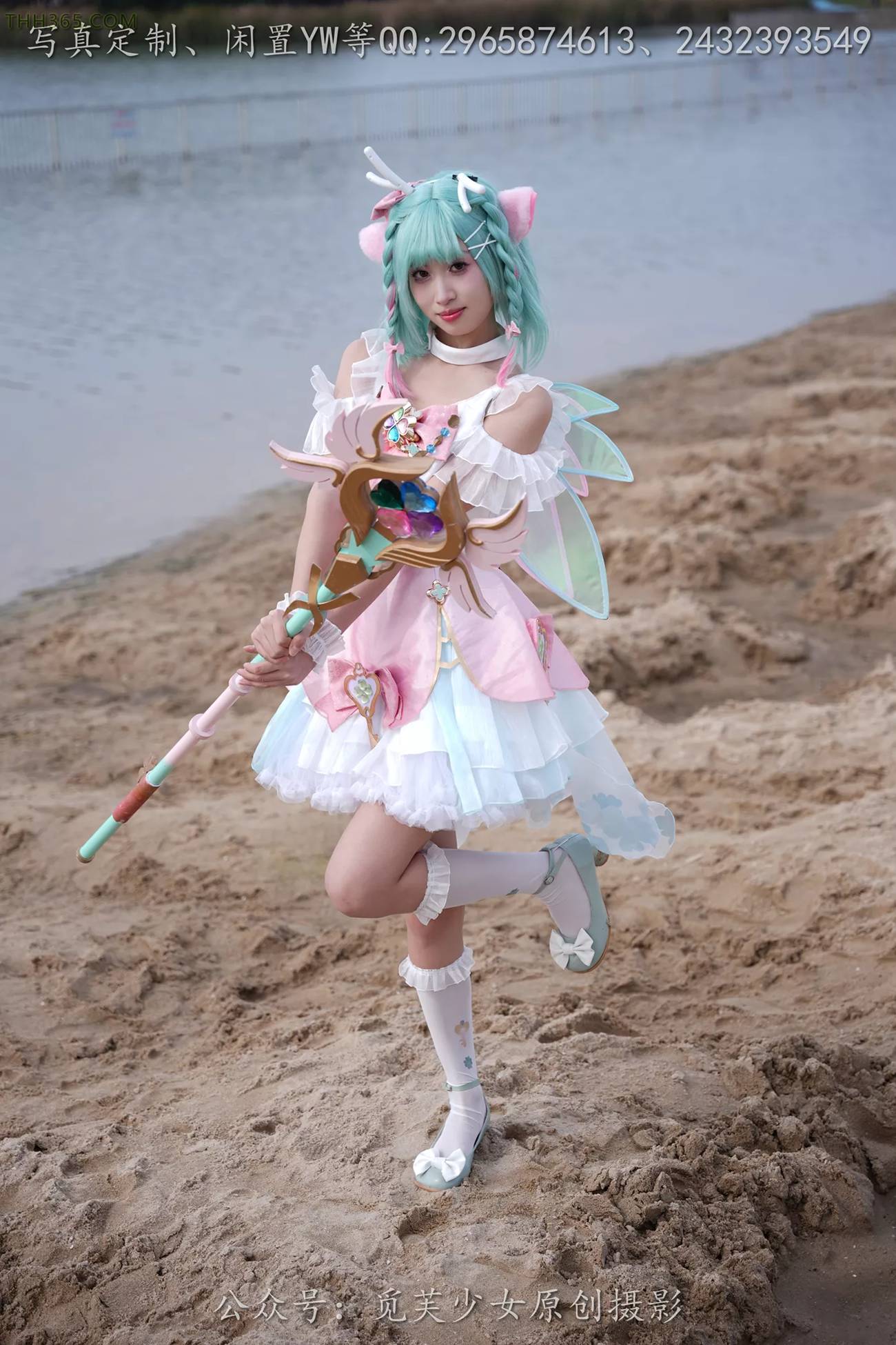 图片[19]-[觅芙少女]NO.306 小研-瑶时之祈愿cos[183P] – 速更版-美库