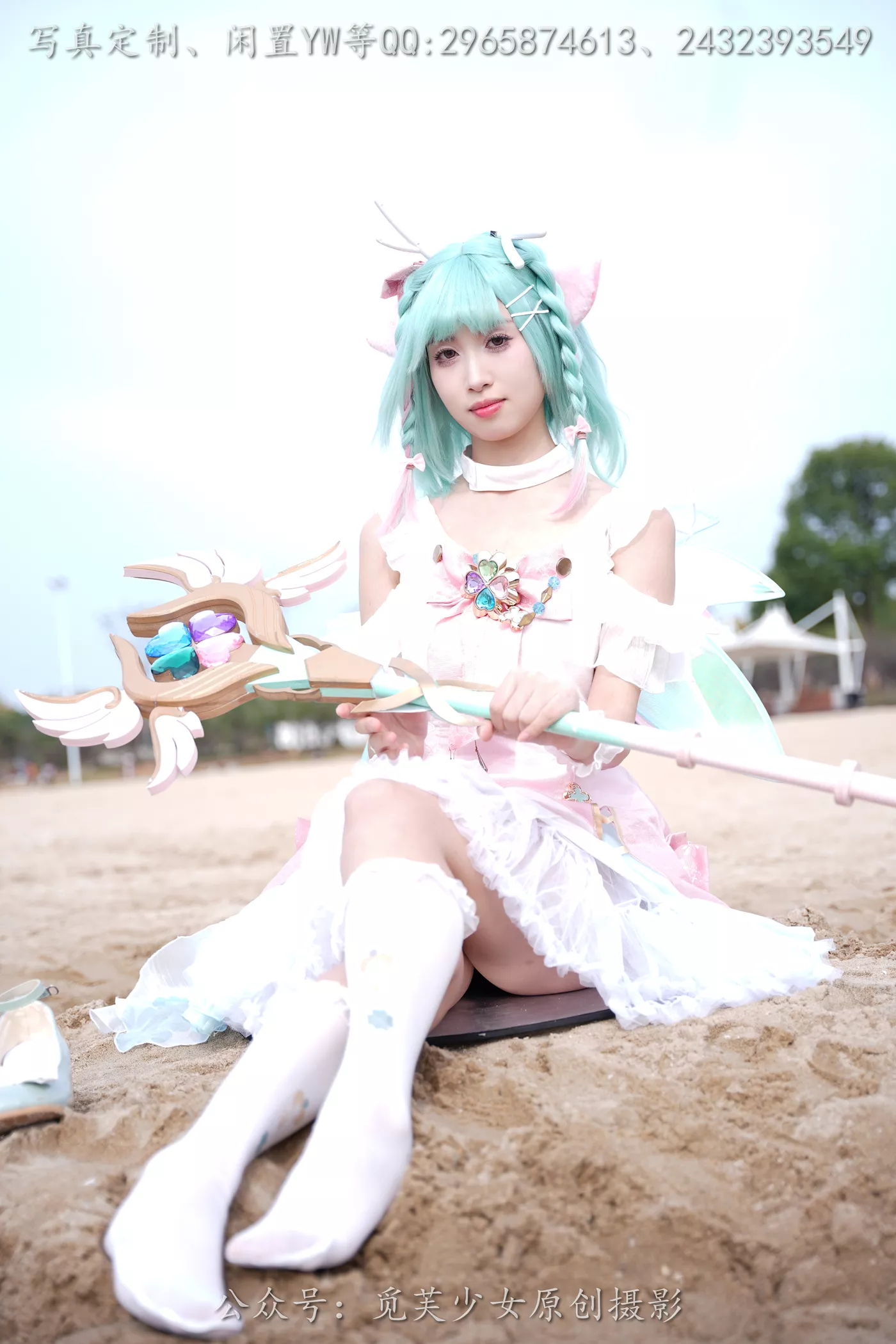 图片[25]-[觅芙少女]NO.306 小研-瑶时之祈愿cos[183P] – 速更版-美库