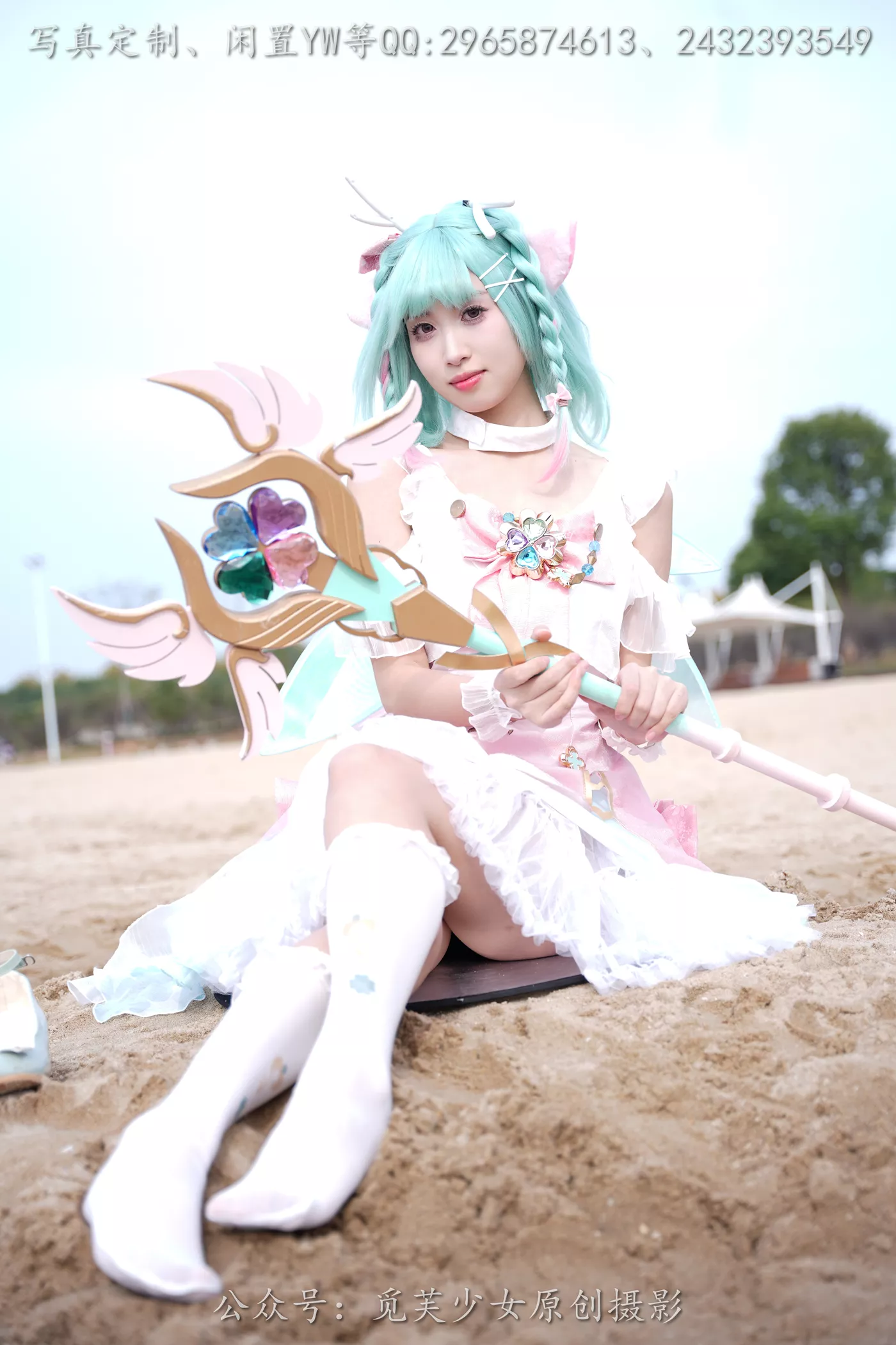 图片[26]-[觅芙少女]NO.306 小研-瑶时之祈愿cos[183P] – 速更版-美库