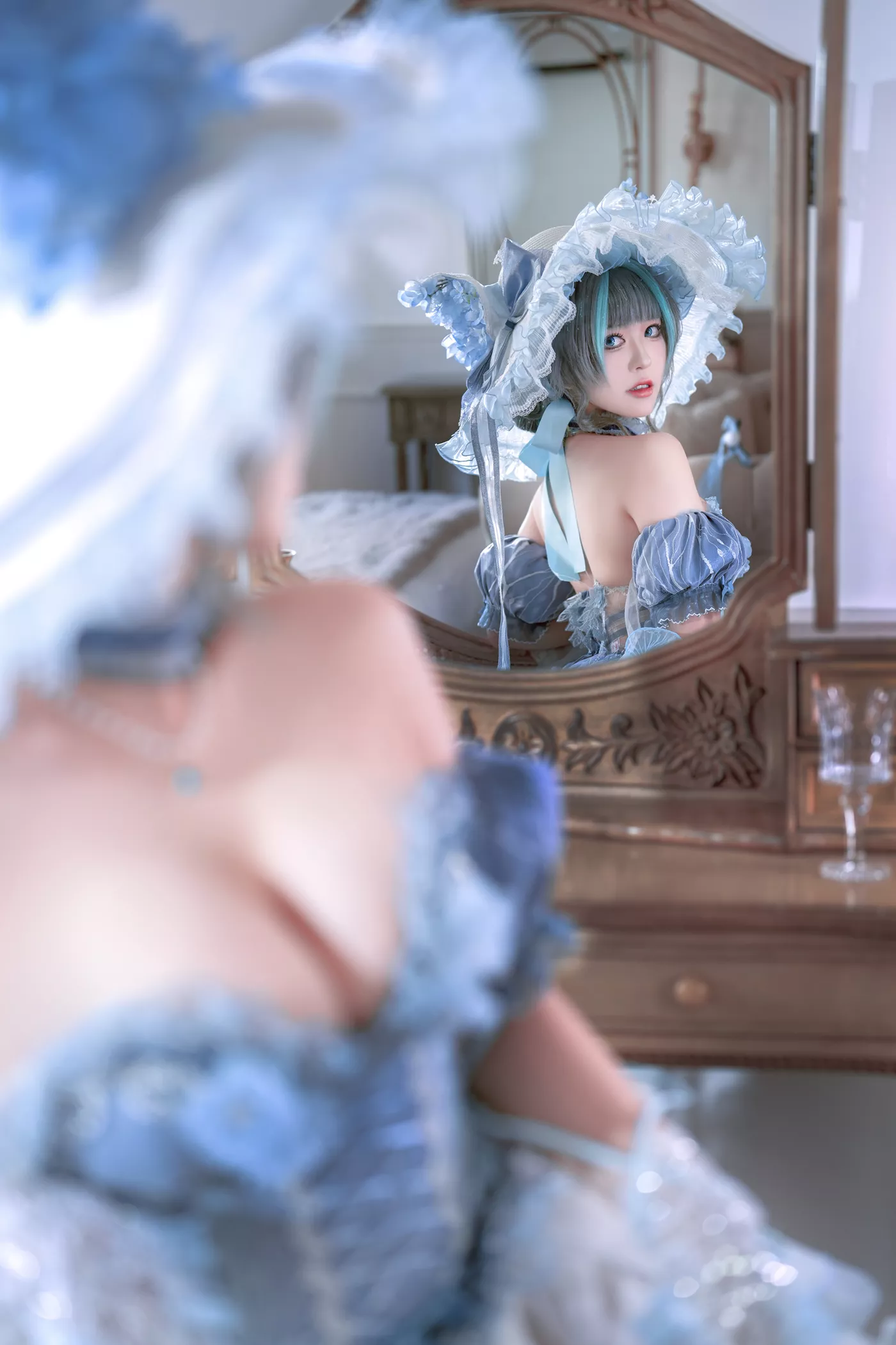 图片[10]-半半子  – チェシャー廃稿礼装[60P] – 速更版-美库