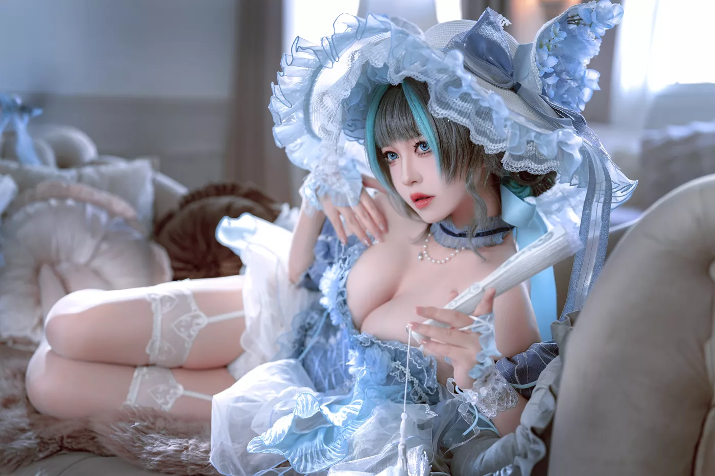 图片[20]-半半子  – チェシャー廃稿礼装[60P] – 速更版-美库