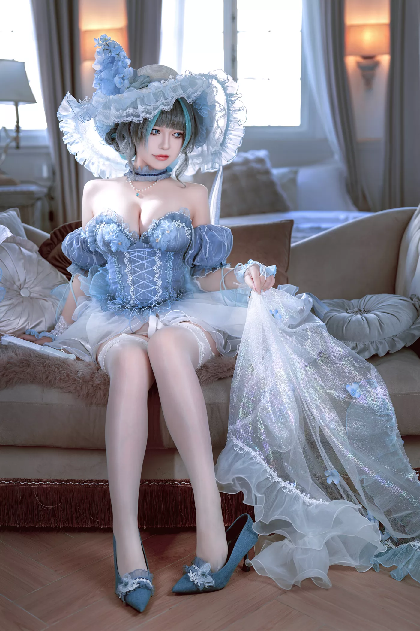 图片[22]-半半子  – チェシャー廃稿礼装[60P] – 速更版-美库