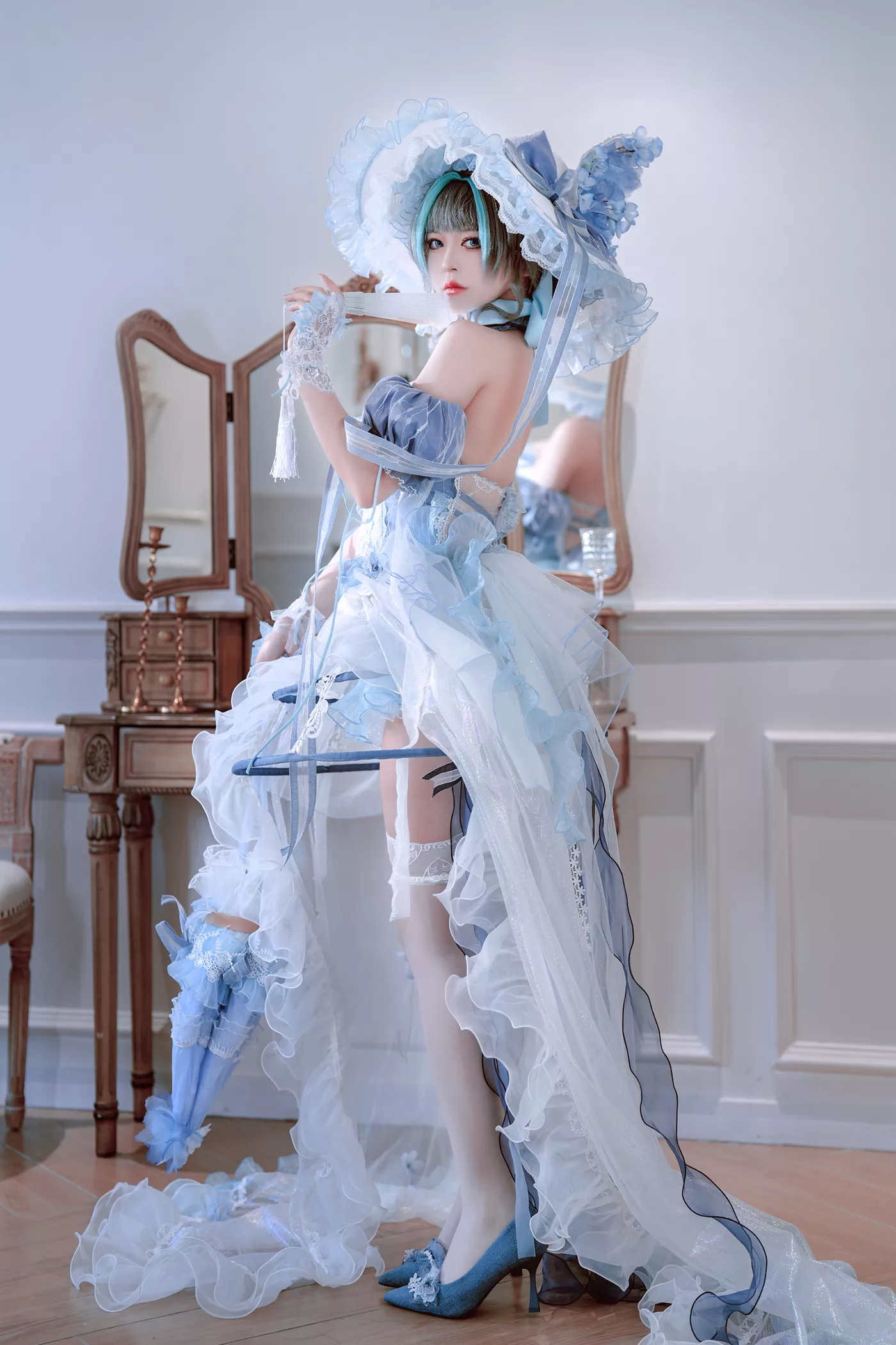 图片[23]-半半子  – チェシャー廃稿礼装[60P] – 速更版-美库