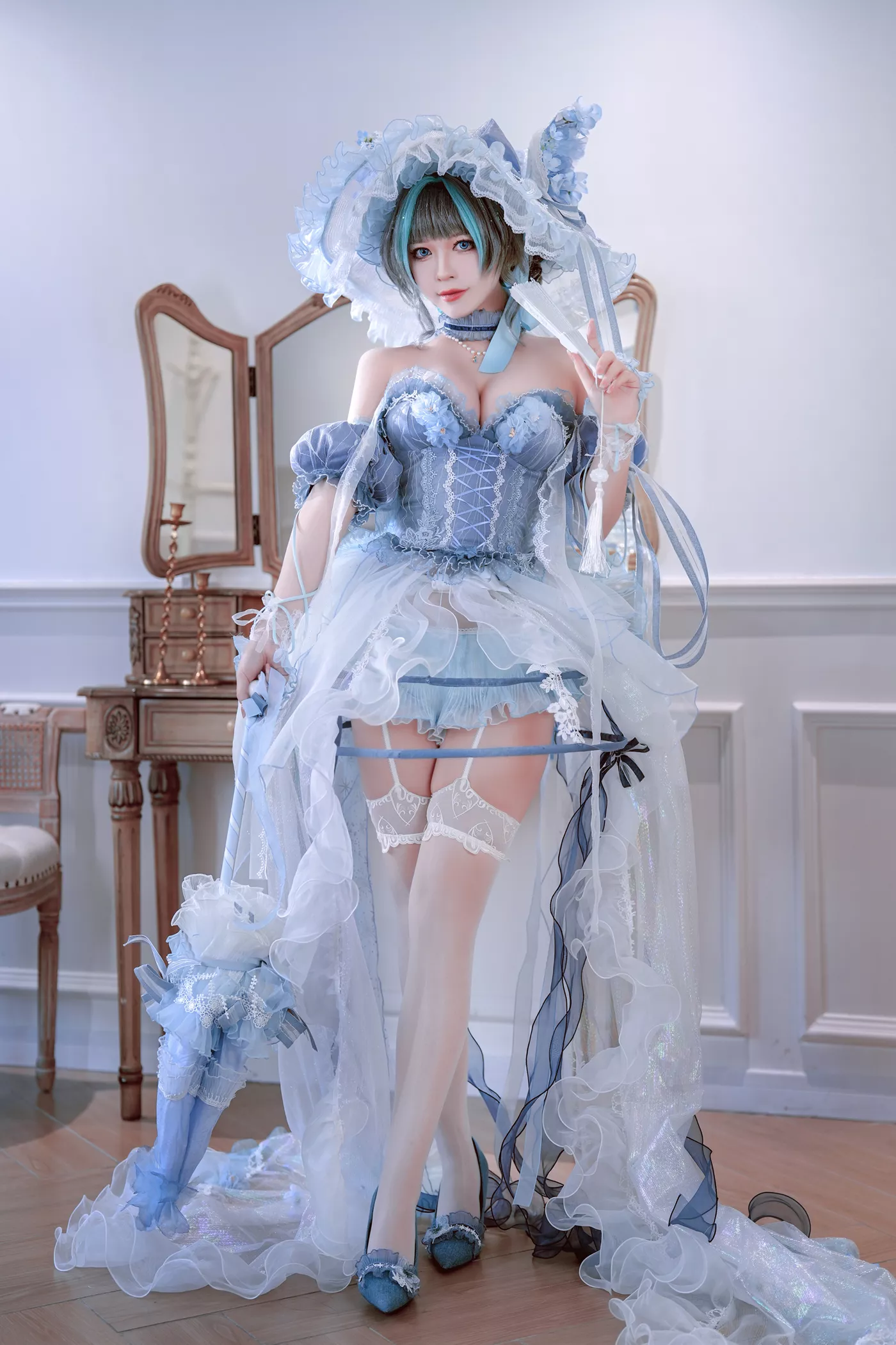 图片[24]-半半子  – チェシャー廃稿礼装[60P] – 速更版-美库