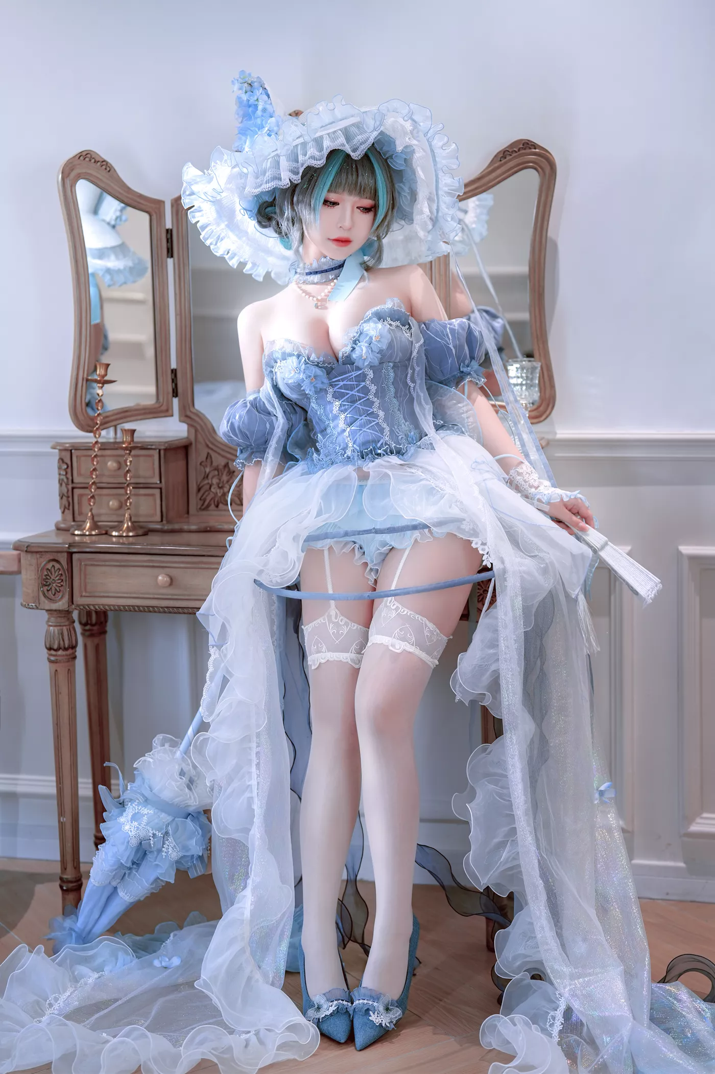 图片[25]-半半子  – チェシャー廃稿礼装[60P] – 速更版-美库