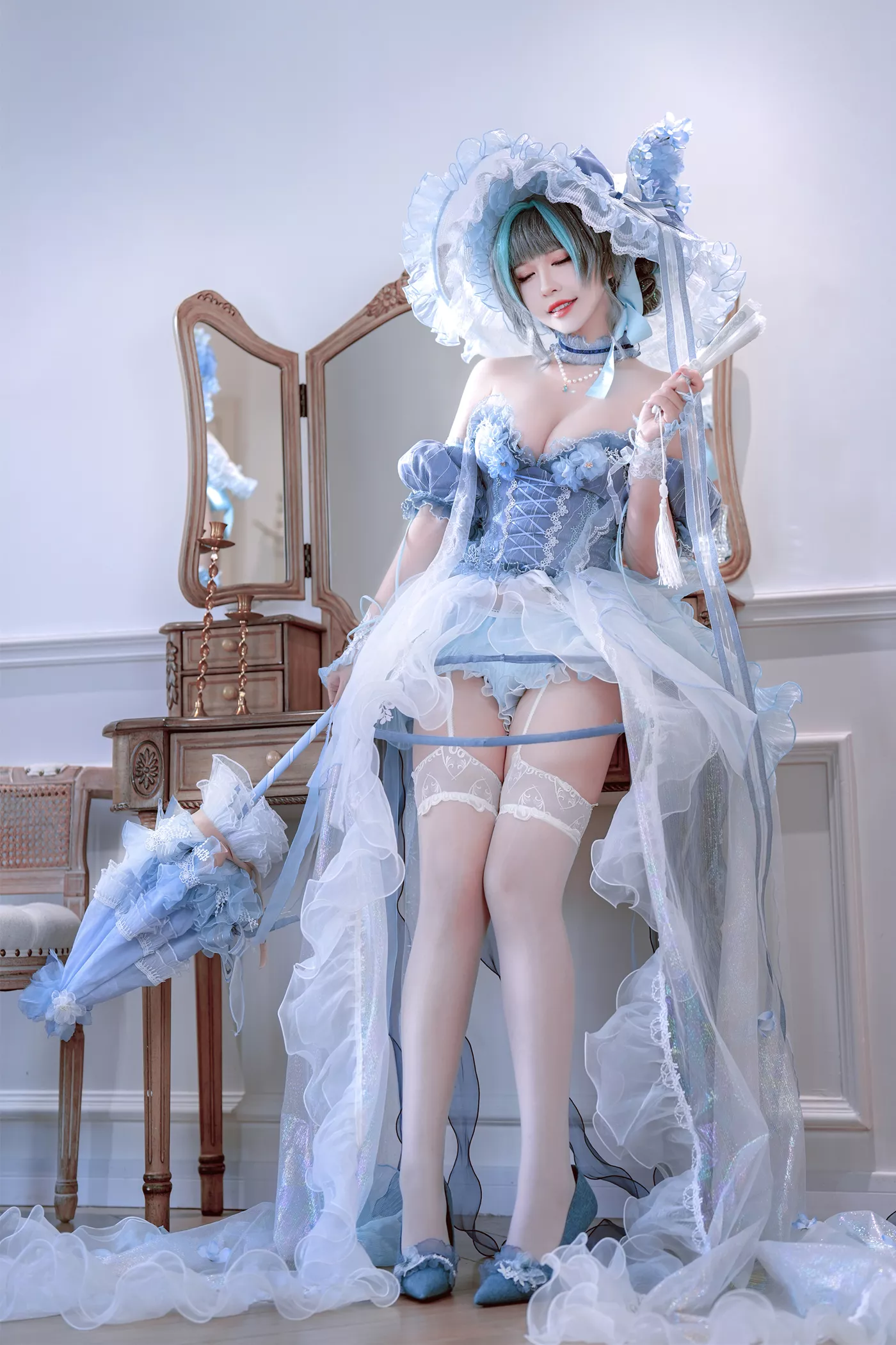 图片[26]-半半子  – チェシャー廃稿礼装[60P] – 速更版-美库