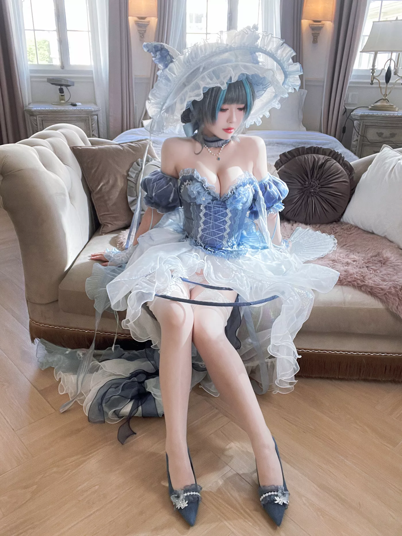 图片[39]-半半子  – チェシャー廃稿礼装[60P] – 速更版-美库