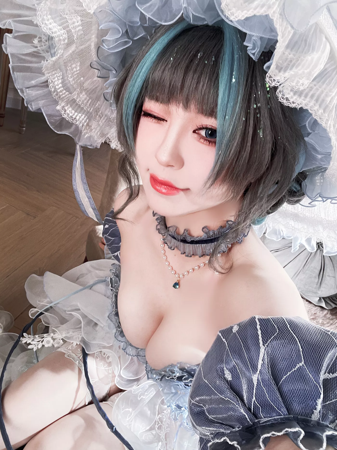 图片[46]-半半子  – チェシャー廃稿礼装[60P] – 速更版-美库