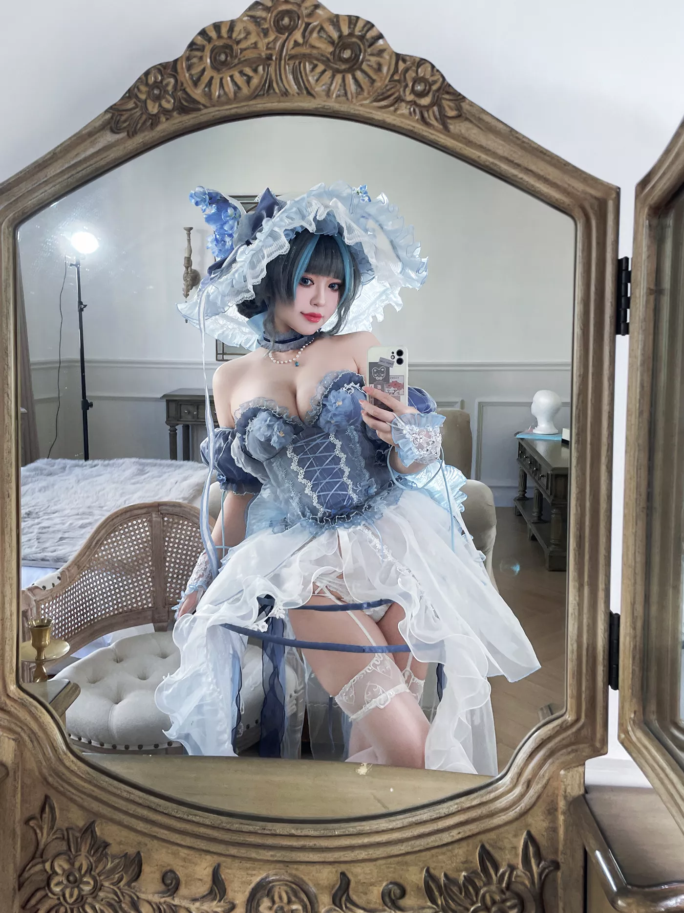 图片[53]-半半子  – チェシャー廃稿礼装[60P] – 速更版-美库