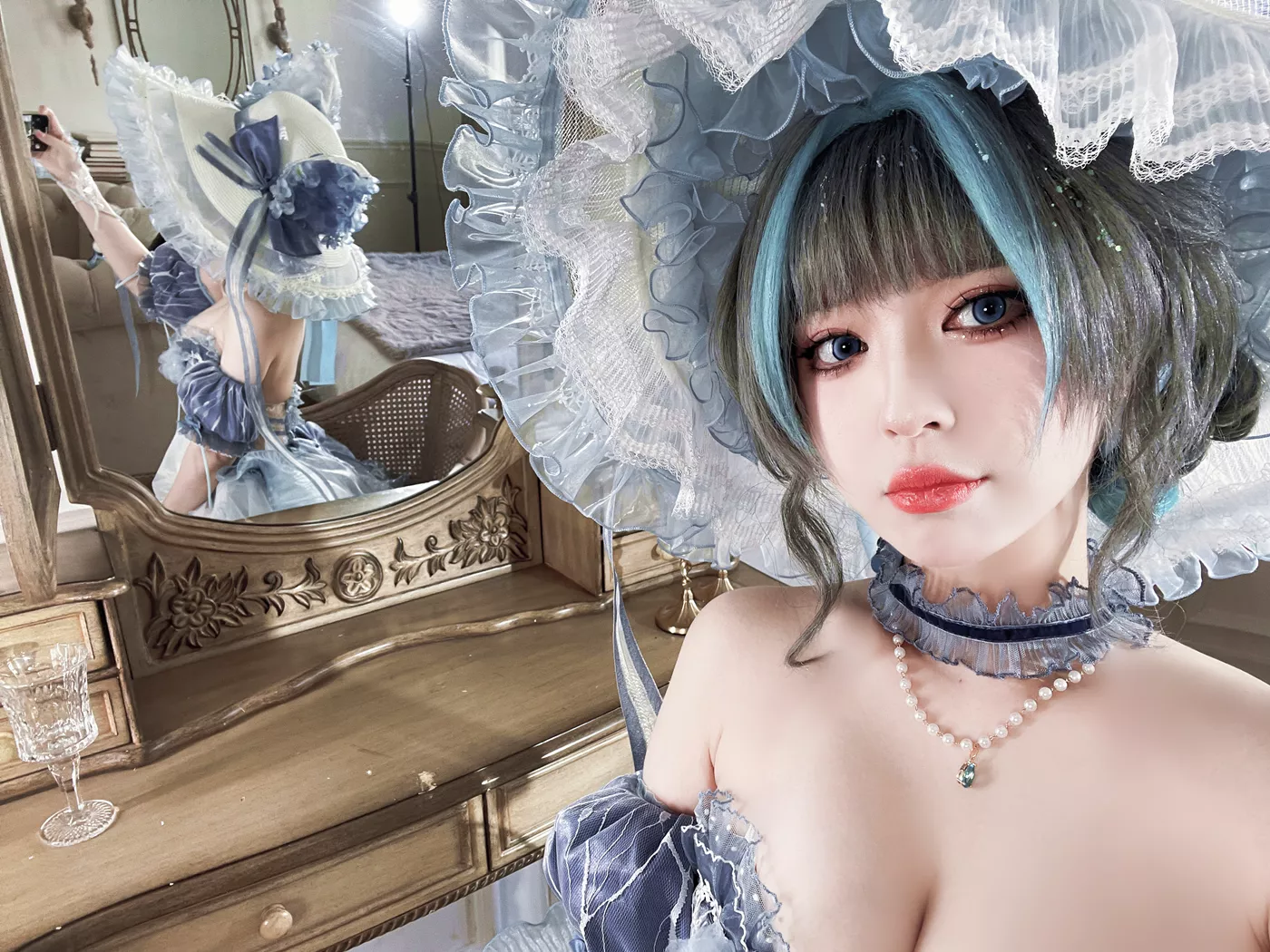 图片[55]-半半子  – チェシャー廃稿礼装[60P] – 速更版-美库