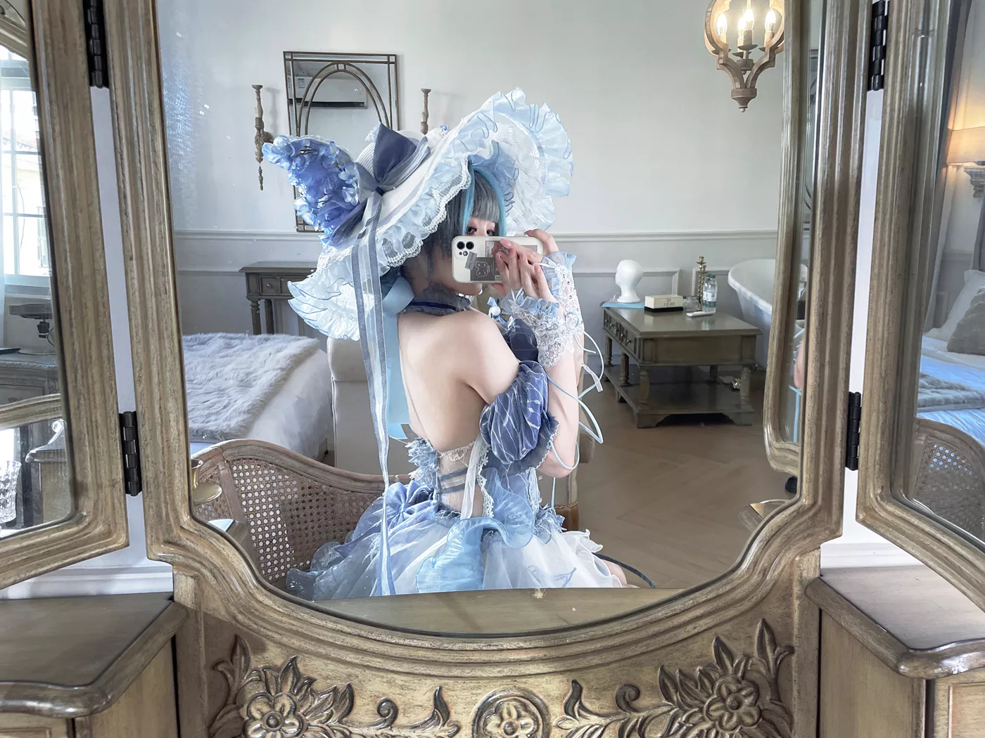 图片[56]-半半子  – チェシャー廃稿礼装[60P] – 速更版-美库