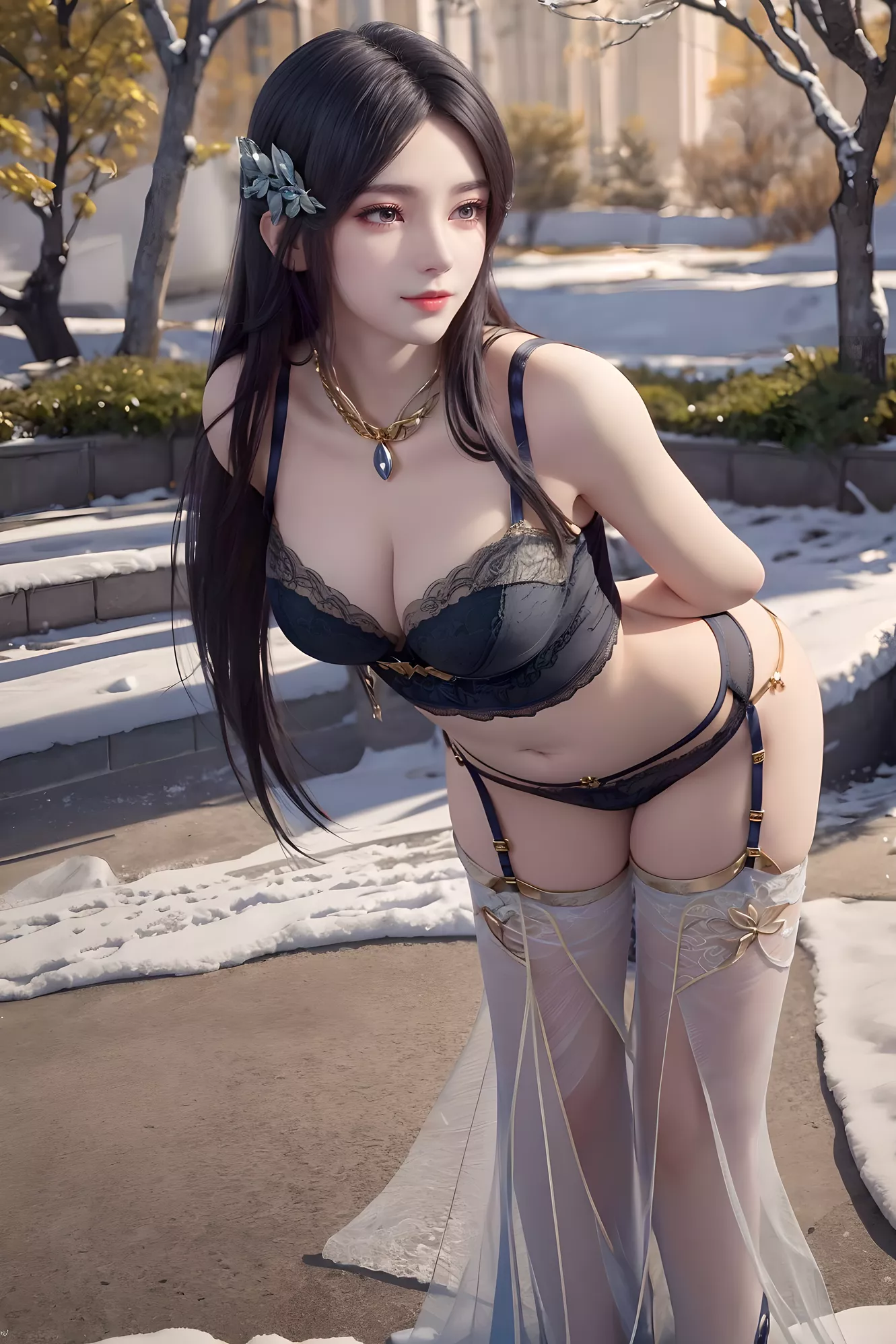 图片[19]-AI绘画 467 柳菲蕾丝[20P] – 速更版-美库