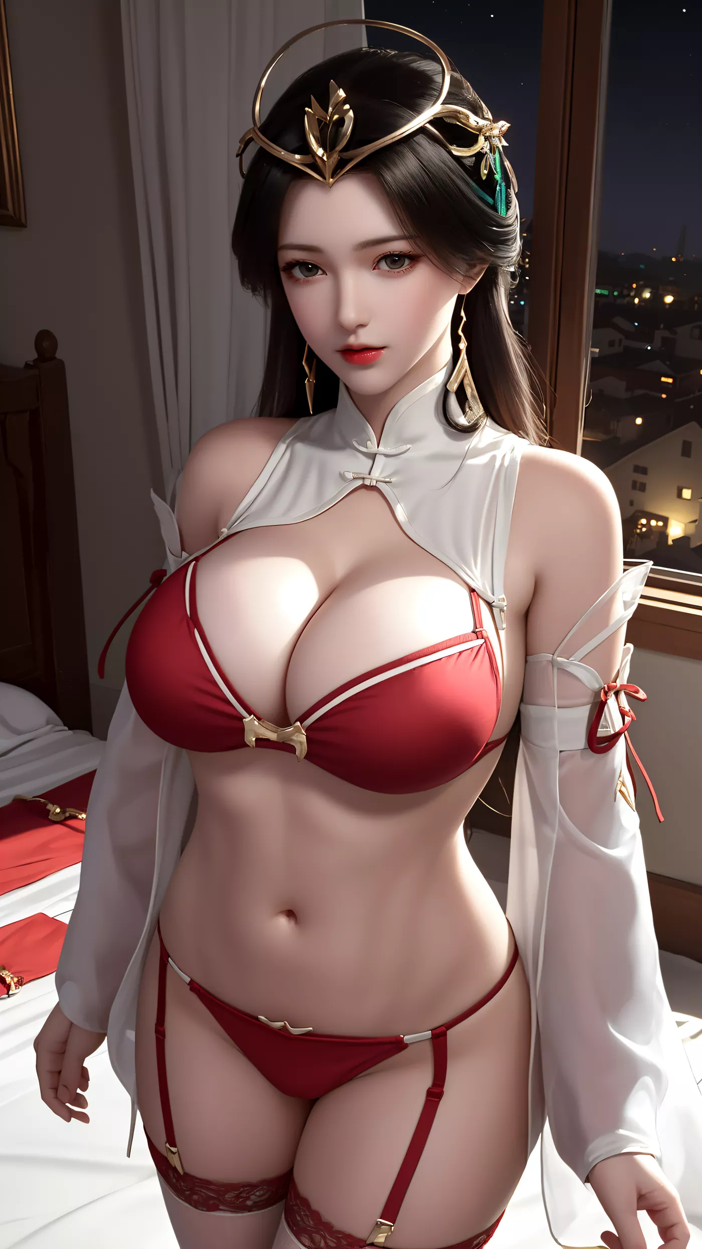 图片[21]-AI绘画 468 柳神[40P] – 速更版-美库