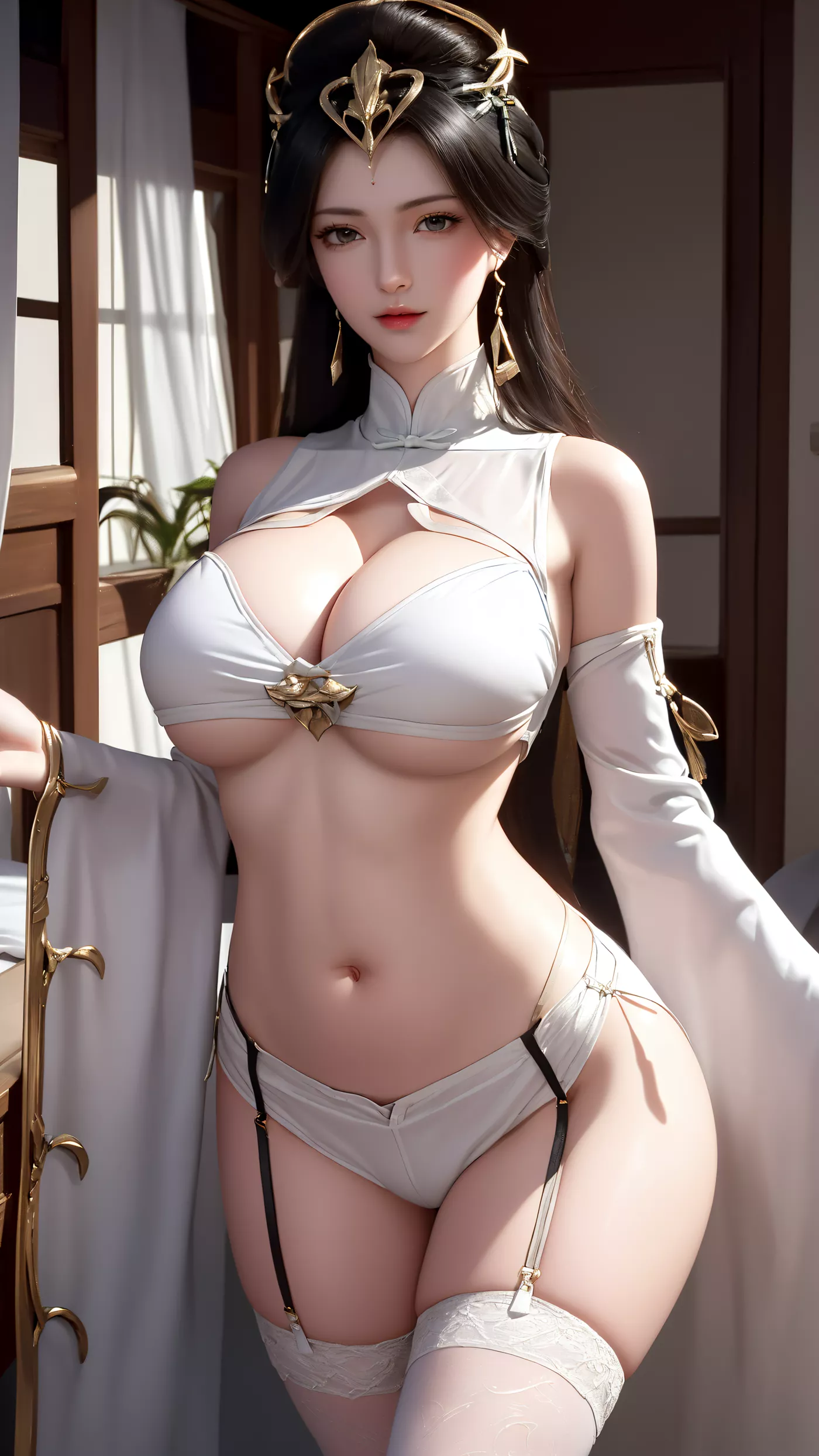 图片[32]-AI绘画 468 柳神[40P] – 速更版-美库