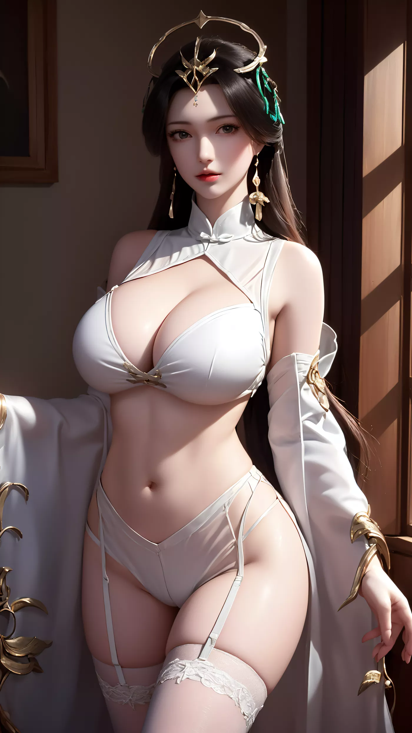 图片[34]-AI绘画 468 柳神[40P] – 速更版-美库