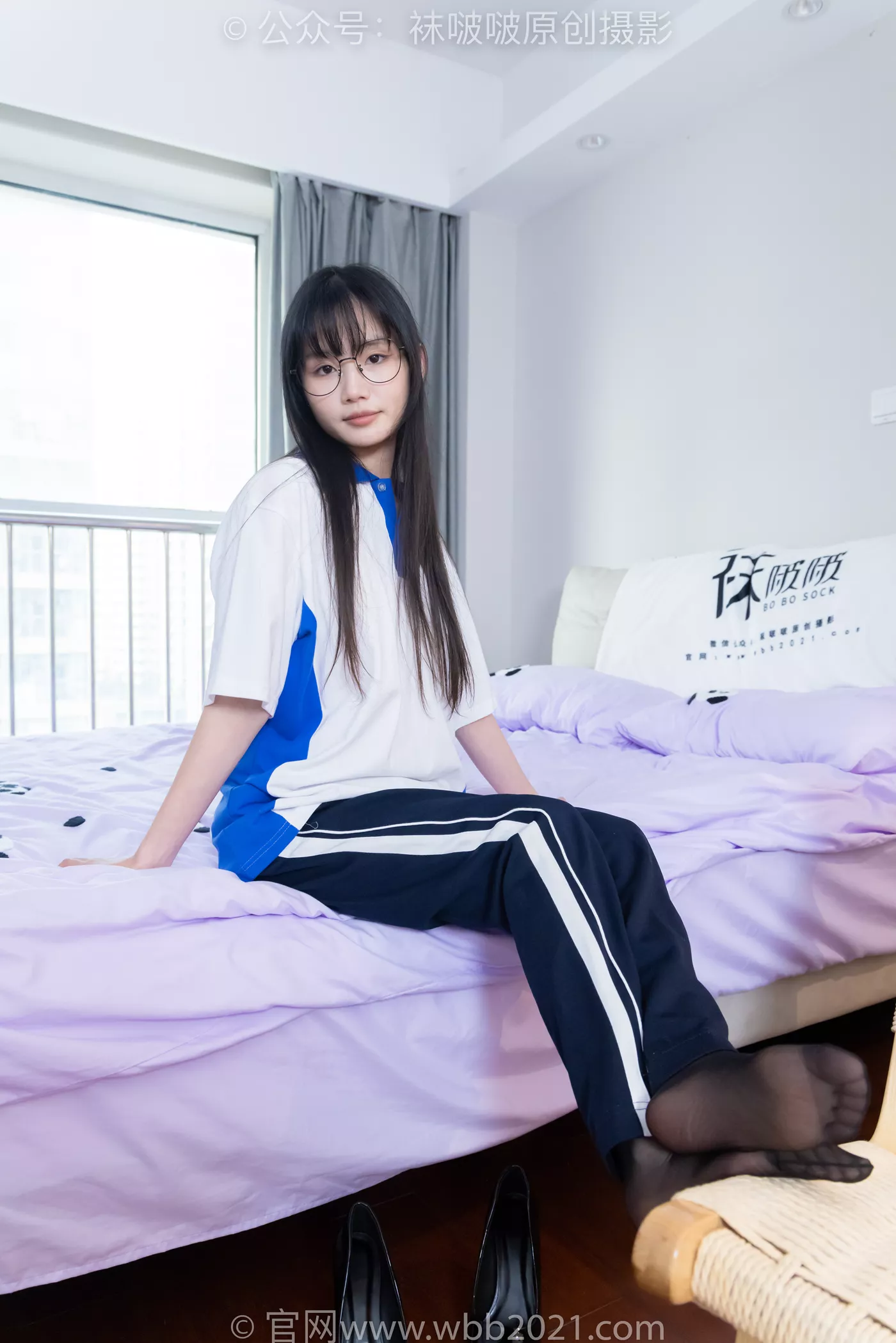 图片[25]-[BoBoSocks袜啵啵]NO.471 甜甜圈-高跟鞋、黑丝、短肉丝、裸足、校服裤里丝[150P] – 速更版-美库