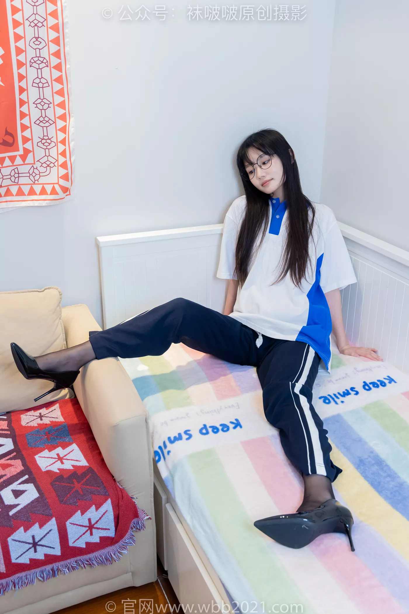 图片[52]-[BoBoSocks袜啵啵]NO.471 甜甜圈-高跟鞋、黑丝、短肉丝、裸足、校服裤里丝[150P] – 速更版-美库