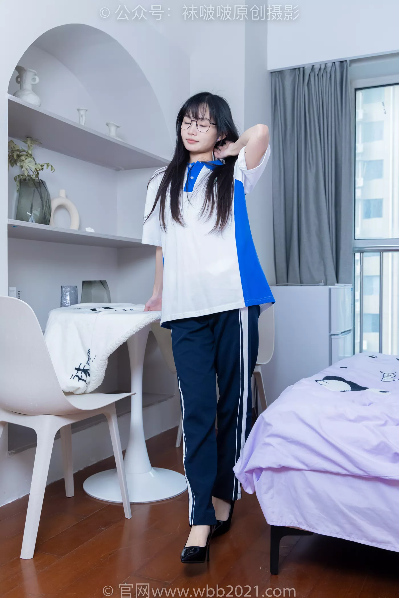 图片[67]-[BoBoSocks袜啵啵]NO.471 甜甜圈-高跟鞋、黑丝、短肉丝、裸足、校服裤里丝[150P] – 速更版-美库