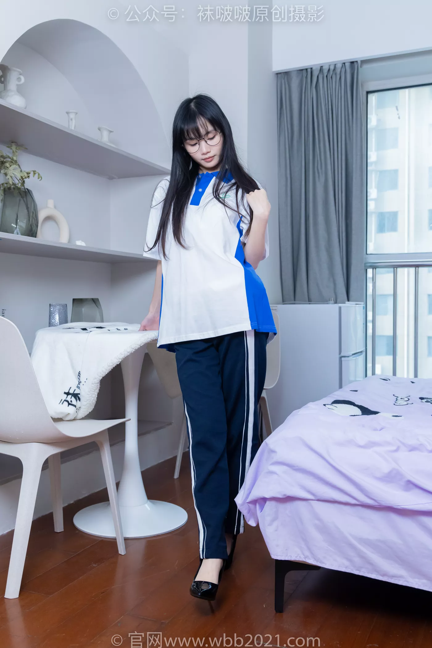 图片[68]-[BoBoSocks袜啵啵]NO.471 甜甜圈-高跟鞋、黑丝、短肉丝、裸足、校服裤里丝[150P] – 速更版-美库